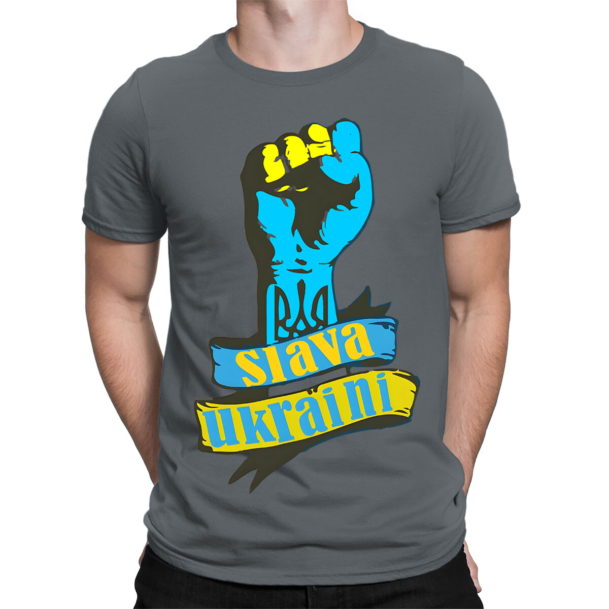 Slava Ukraini Glory To Ukraine Support Peace Mens Womens T-Shirts Tee Top #TA-56