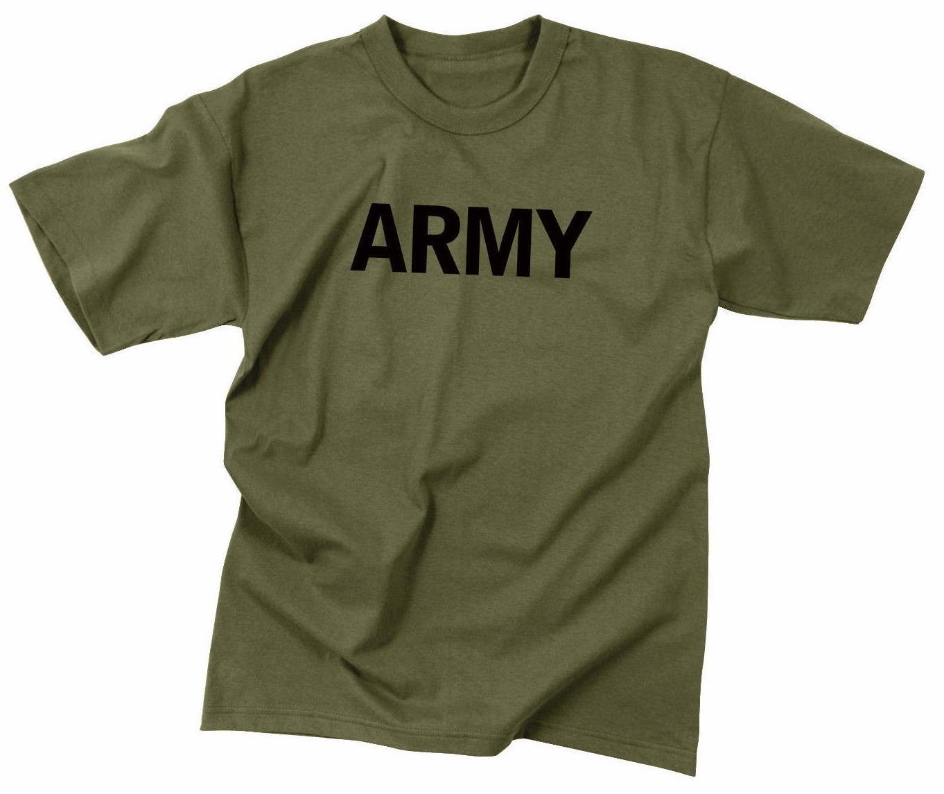 Rothco 60136 Mens Army Olive Drab Military Training T-Shirt (Choose Sizes) gallery