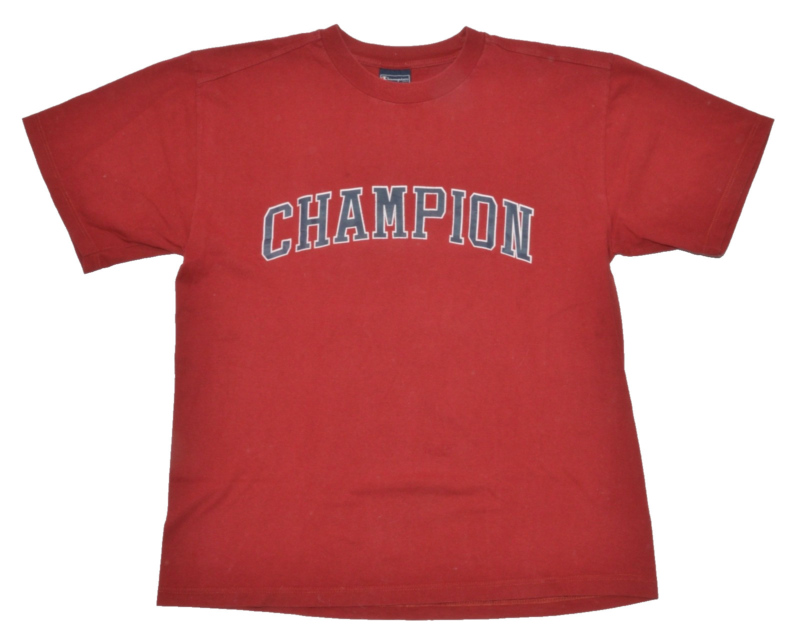 Vintage Champion Sport T Shirt Red/Red XL