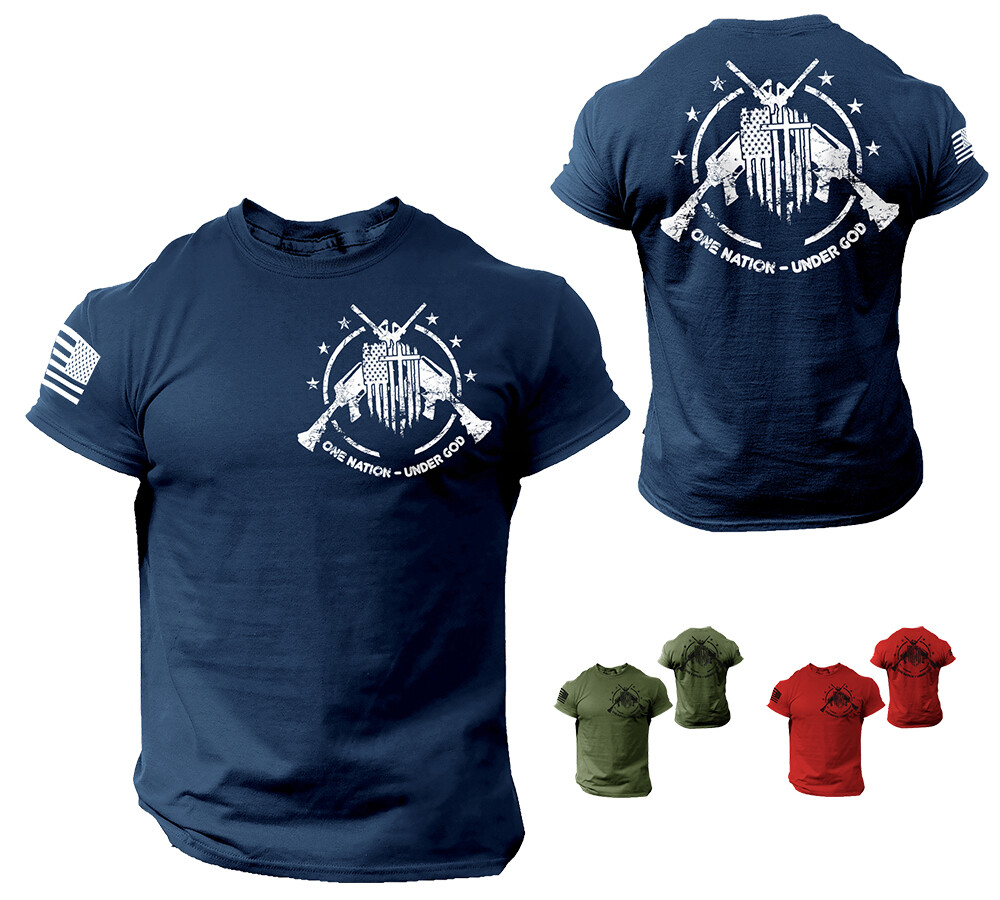 American Patriotic USA American Pride T-Shirt Military Veteran 2nd Amendment gallery