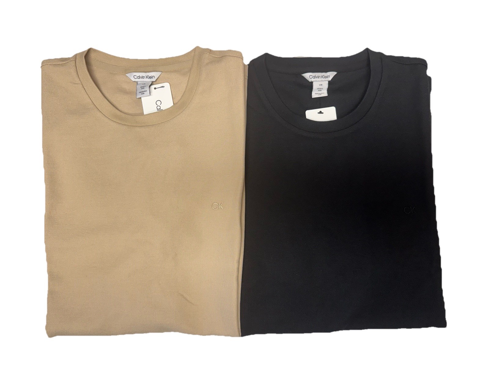Calvin Klein Men’s Waffle Short Sleeve Tee T-Shirt – Size / Color Varies