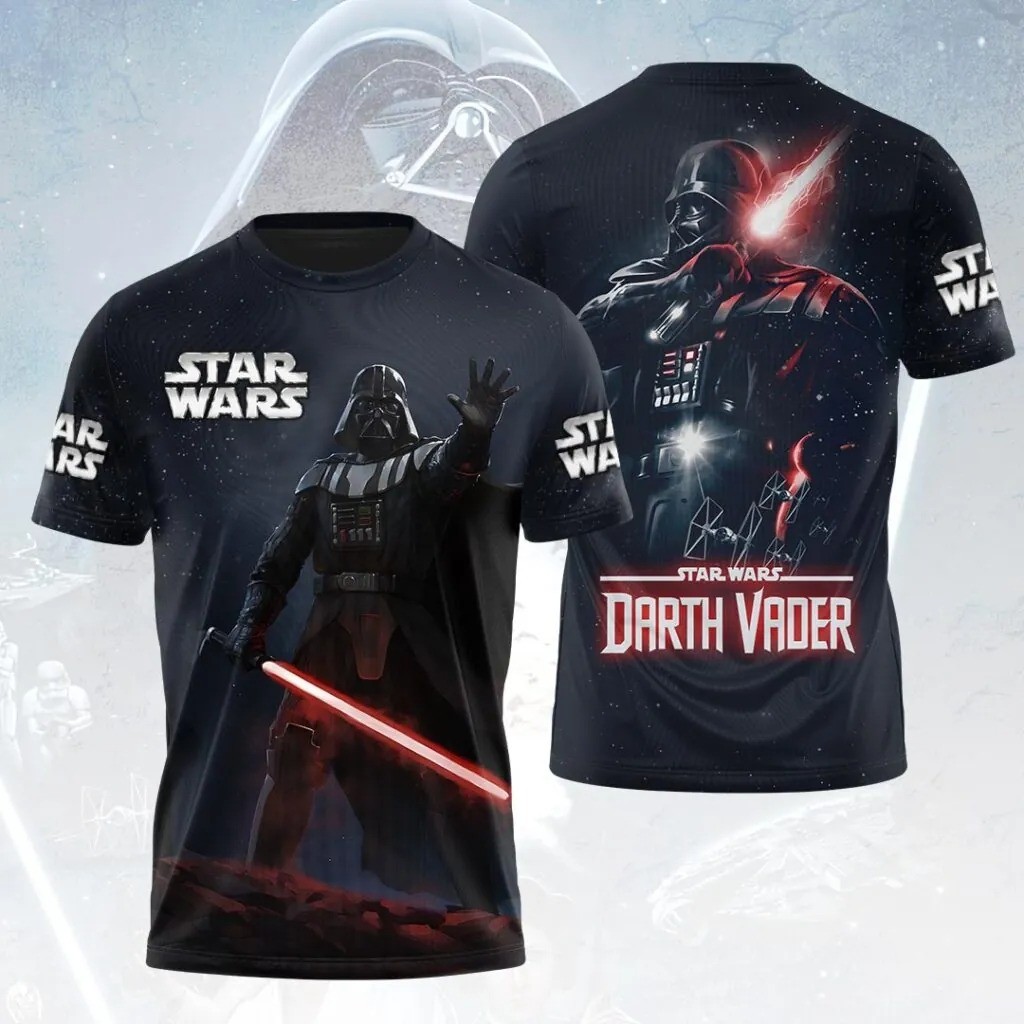 Star Wars Darth Vader T-shirt Size XS-6XL All Over Print 3D Apparel gallery