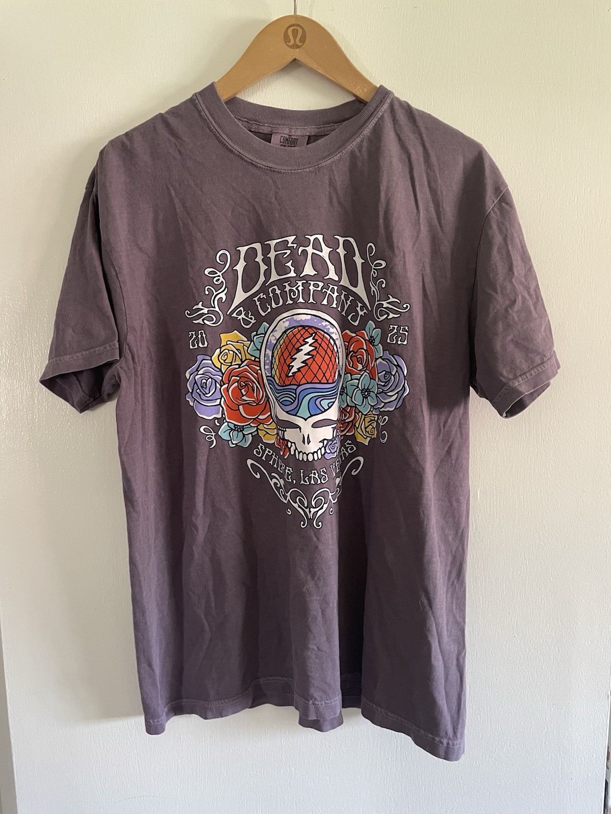 Dead and Company 2025 Las Vegas Sphere Shirt Large Comfort Colors gallery