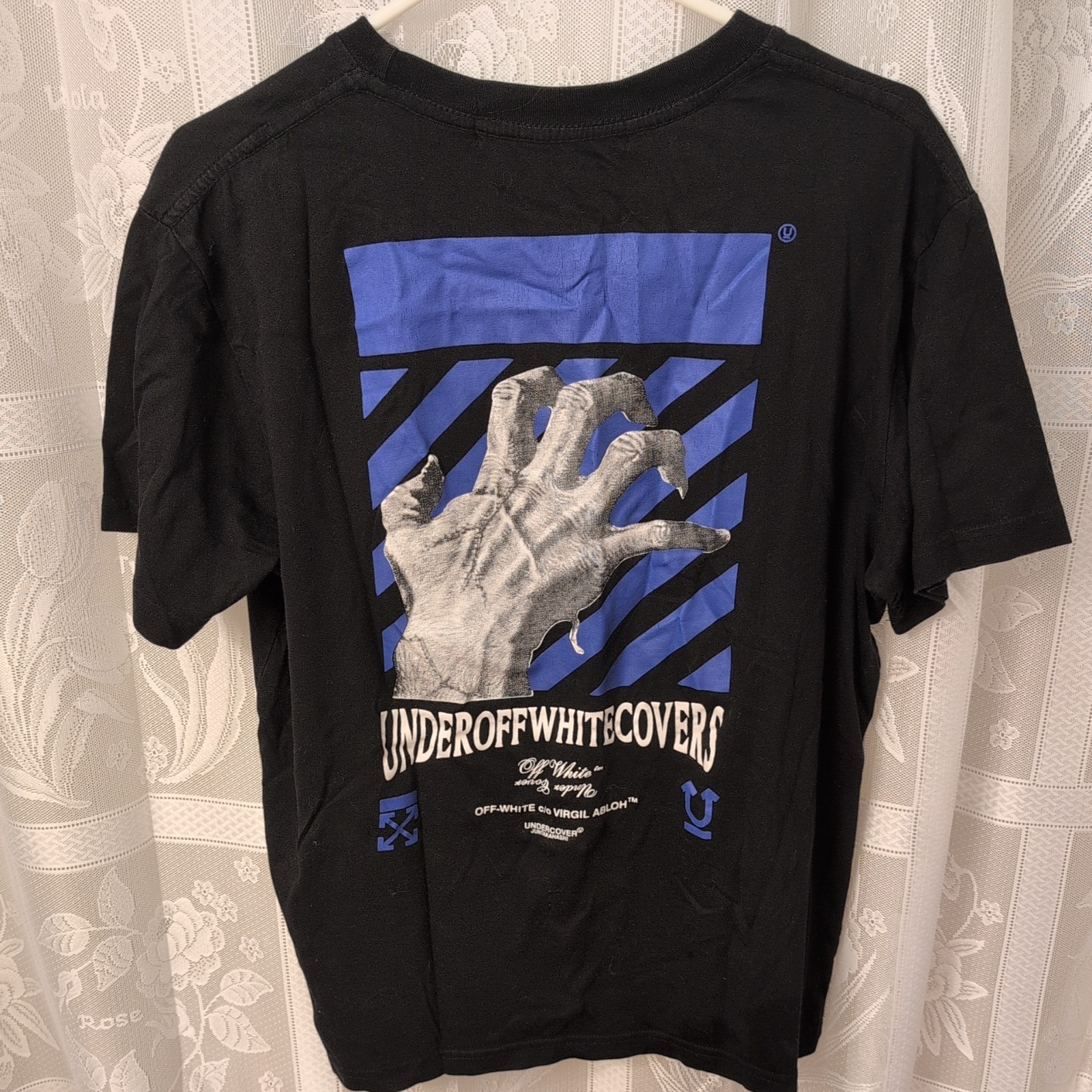 Off-White x Undercover Men’s Graphic Print Crewneck Cotton Tee M gallery