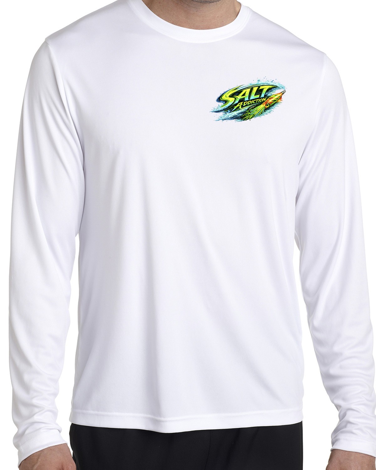 Salt Addiction Saltwater microfiber long sleeve dry fit style Tuna offshore mens gallery