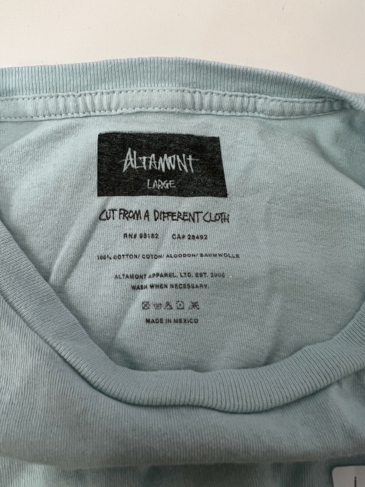 ALTAMONT MENS CUT FROM A DIFFERENT CLOTH T SHIRT gallery