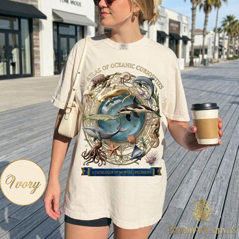 Comfort Tee Oceanic Curiosities Ocean Marine Graphic gallery