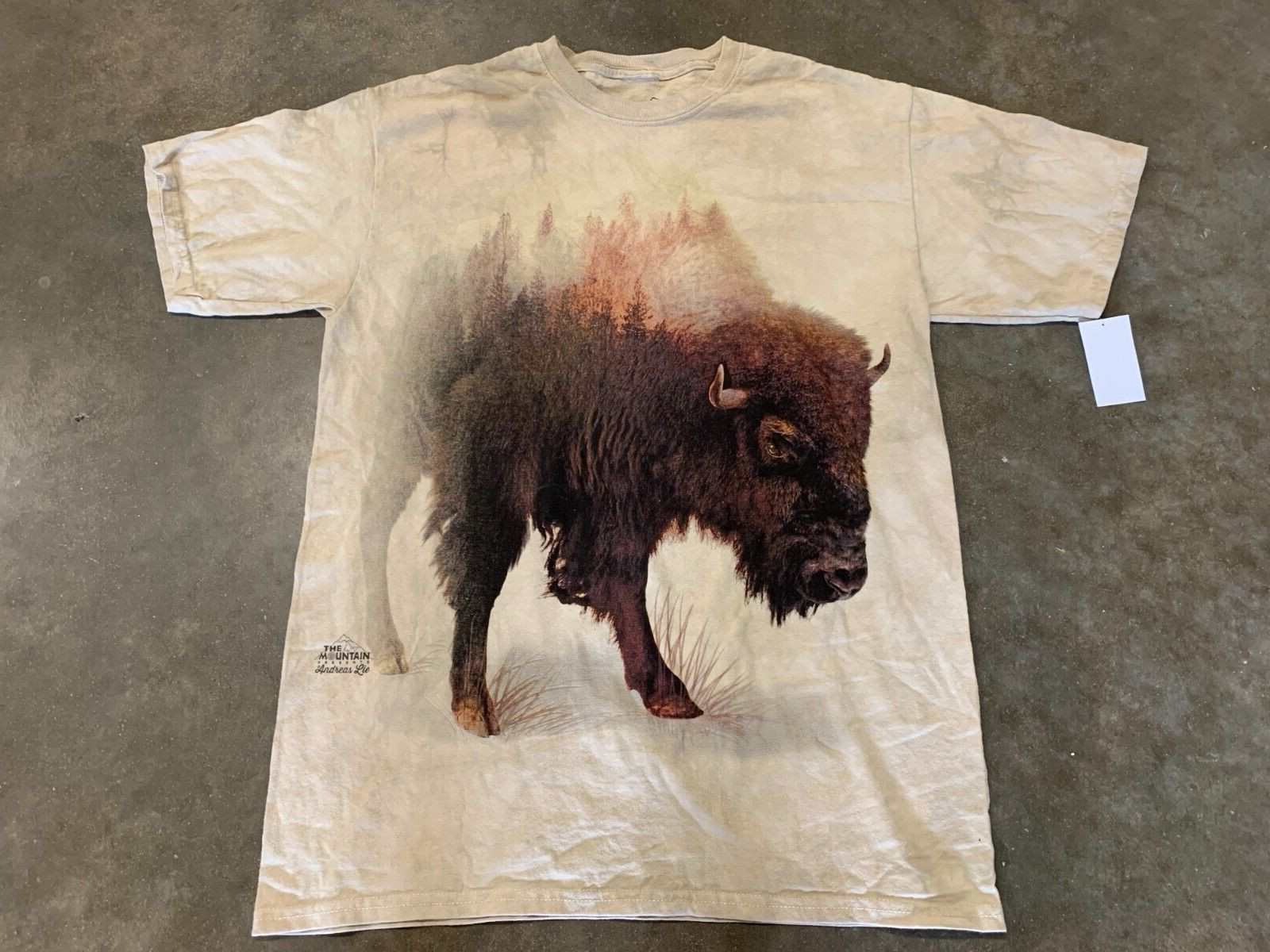 The Mountain Men’s T Shirt M MEDIUM buffalo USA Tie Dye new andrews lie