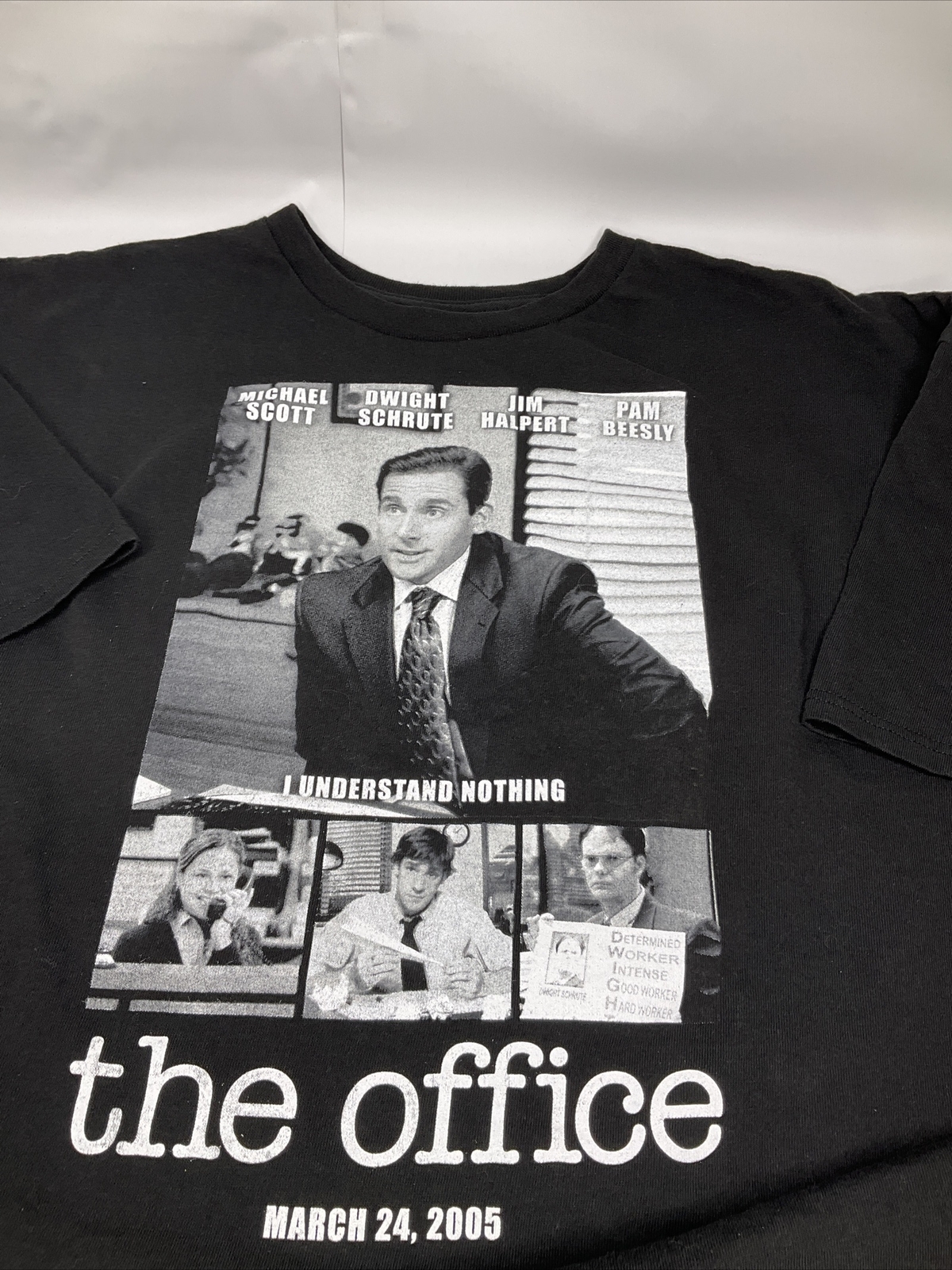 The Office T-Shirt 3XL Premier Day 2005 Tee Michael Scott I Understand Nothing gallery
