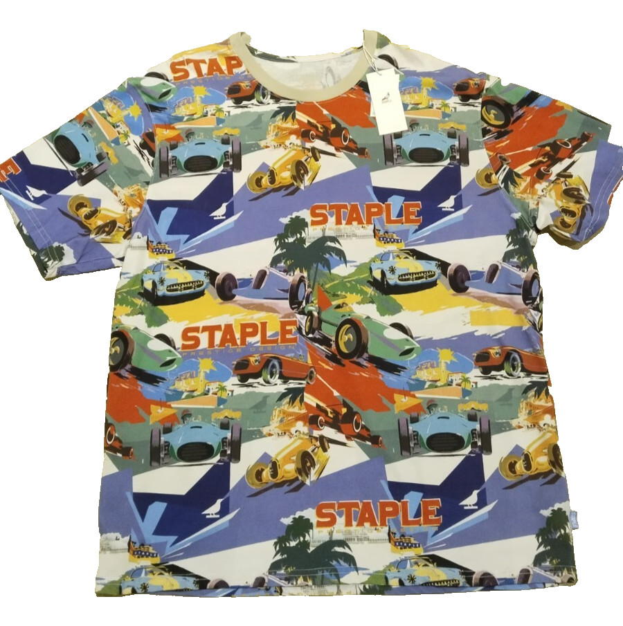 Staple pigeon paradis AOP tee Size 2XL Multi Color Brand New With Tags