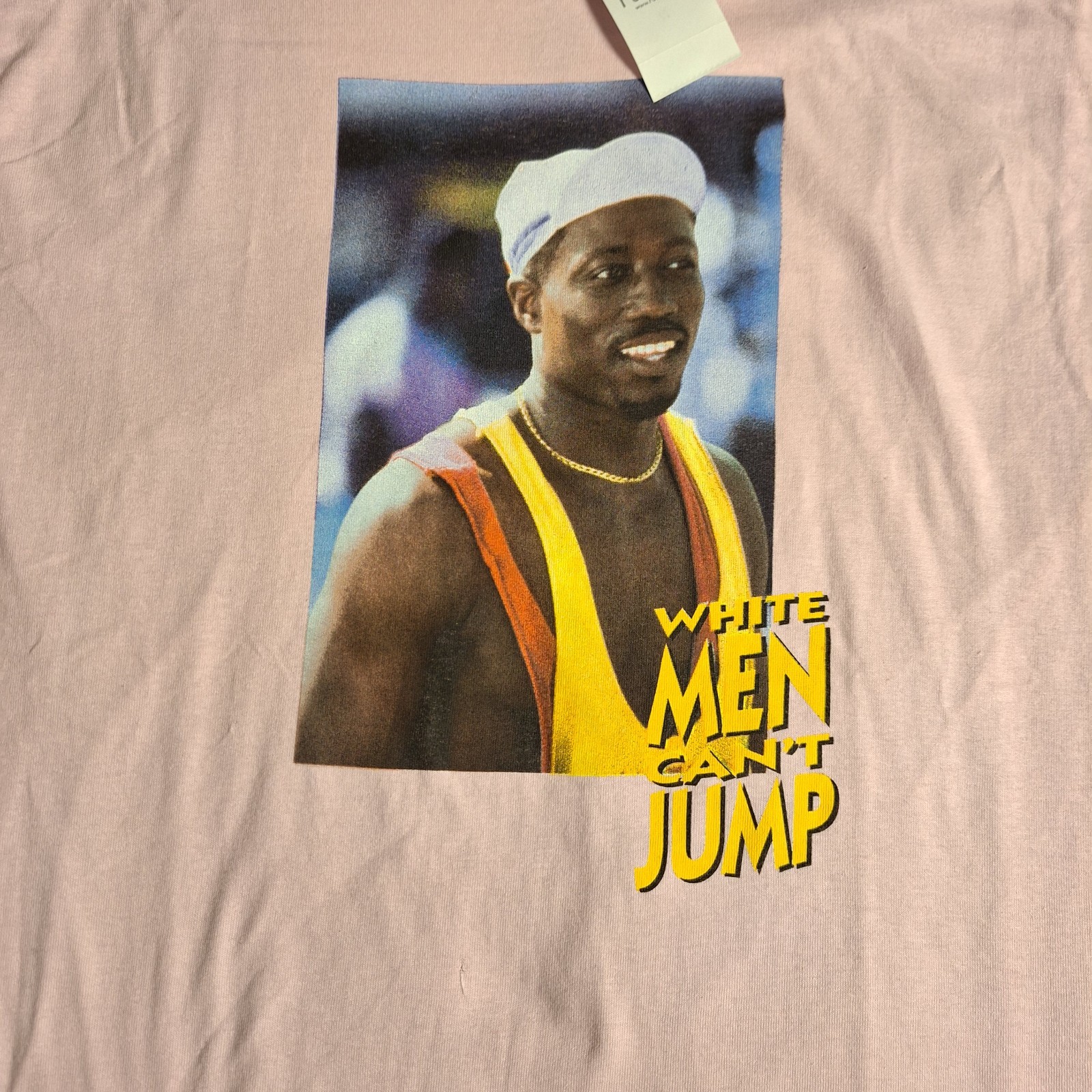 Retro 2019 20th Century Fox Size Medium "White Men Cant Jump" Long Sleeve Tee gallery