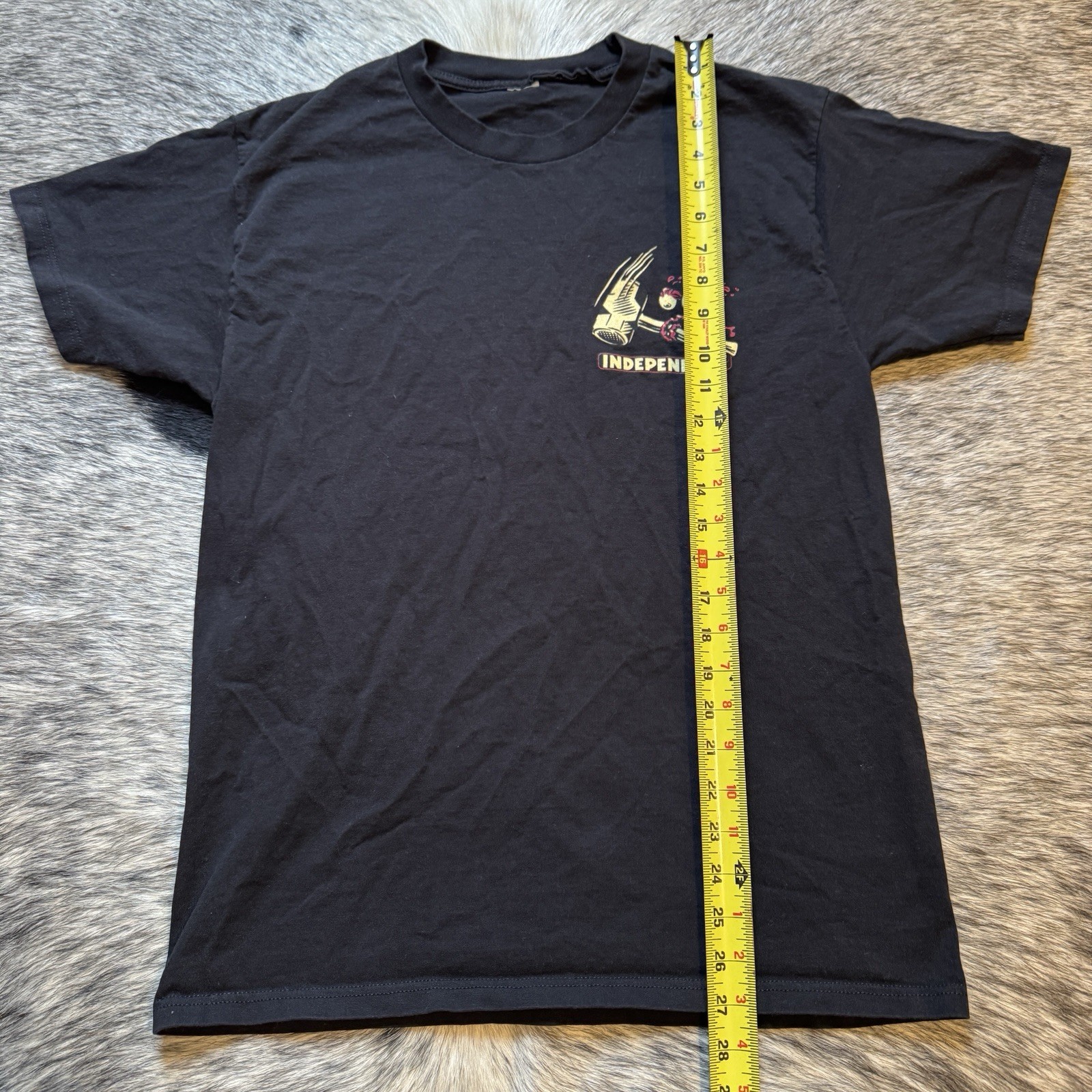 Y2K Independent Truck Co Time To Grind Skate Tee Black Graphic Shirt Sz M 🛹🔥 gallery