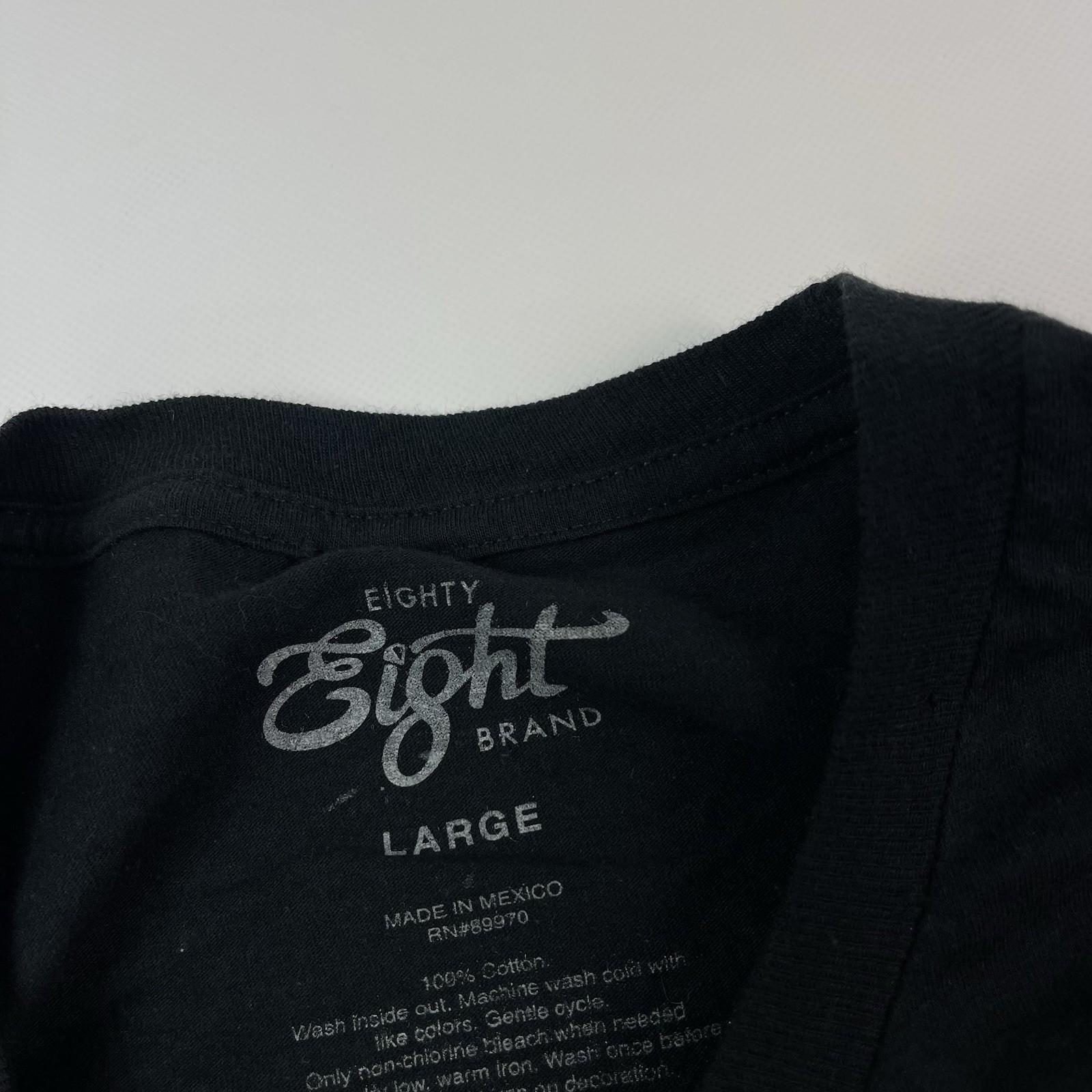 Eighty Eight Brand Eternal Salvation Skull Cross Fallen Angels T-Shirt Men’s L gallery