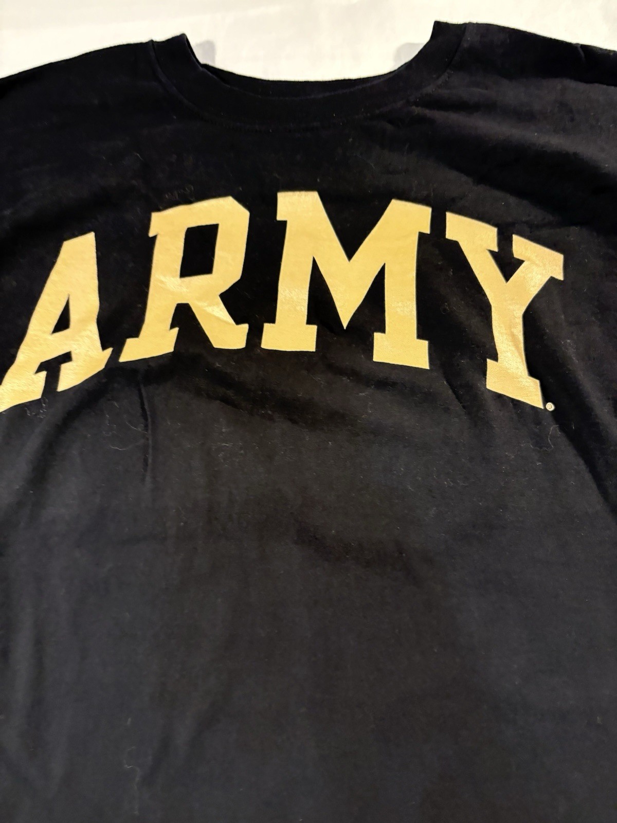 Fanatics Black Army Graphic Long Sleeve T Shirt Men's XL gallery