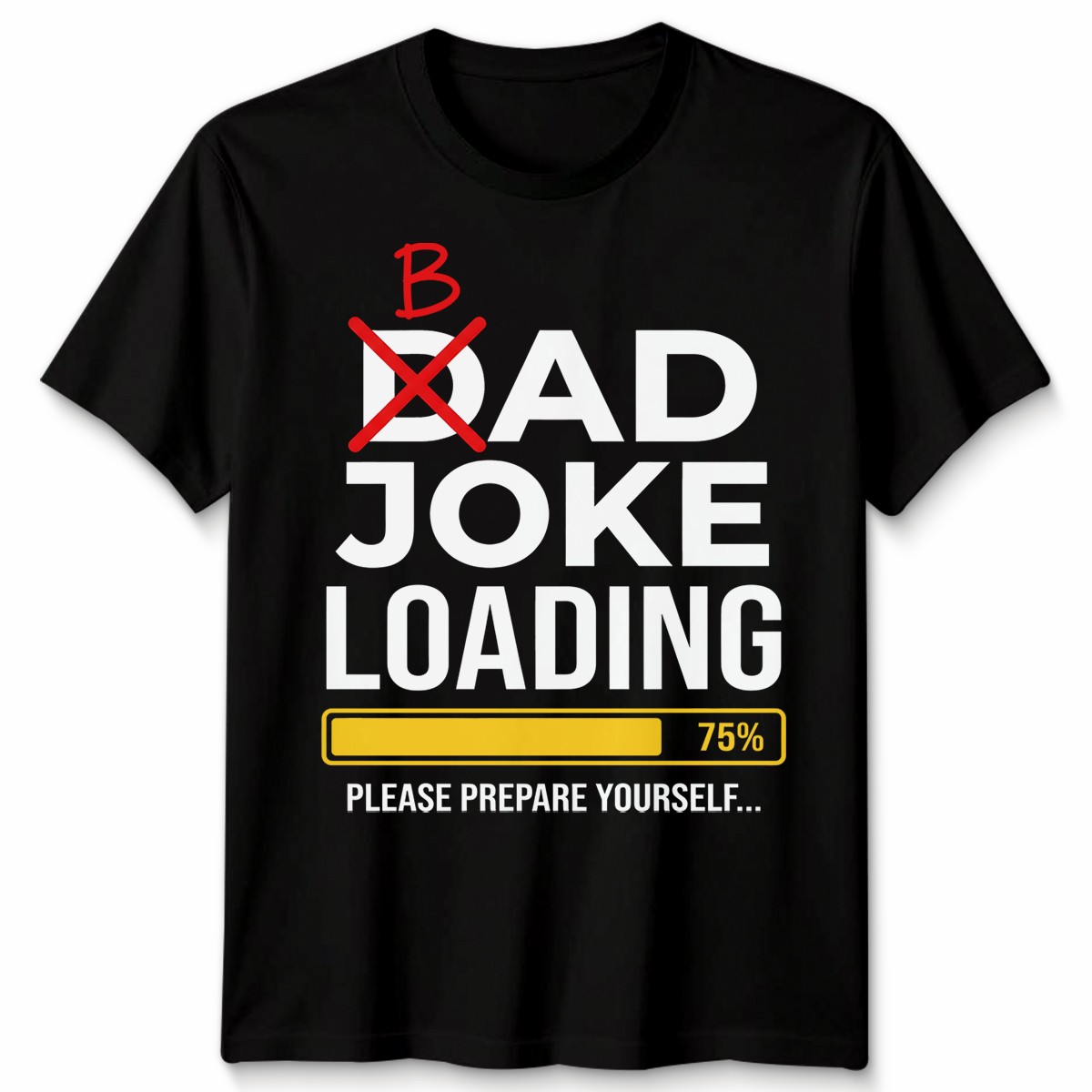 Dad Joke Loading Mens T Shirt Fathers Day Daddy Funny Bad Joke Tee Gift Top gallery