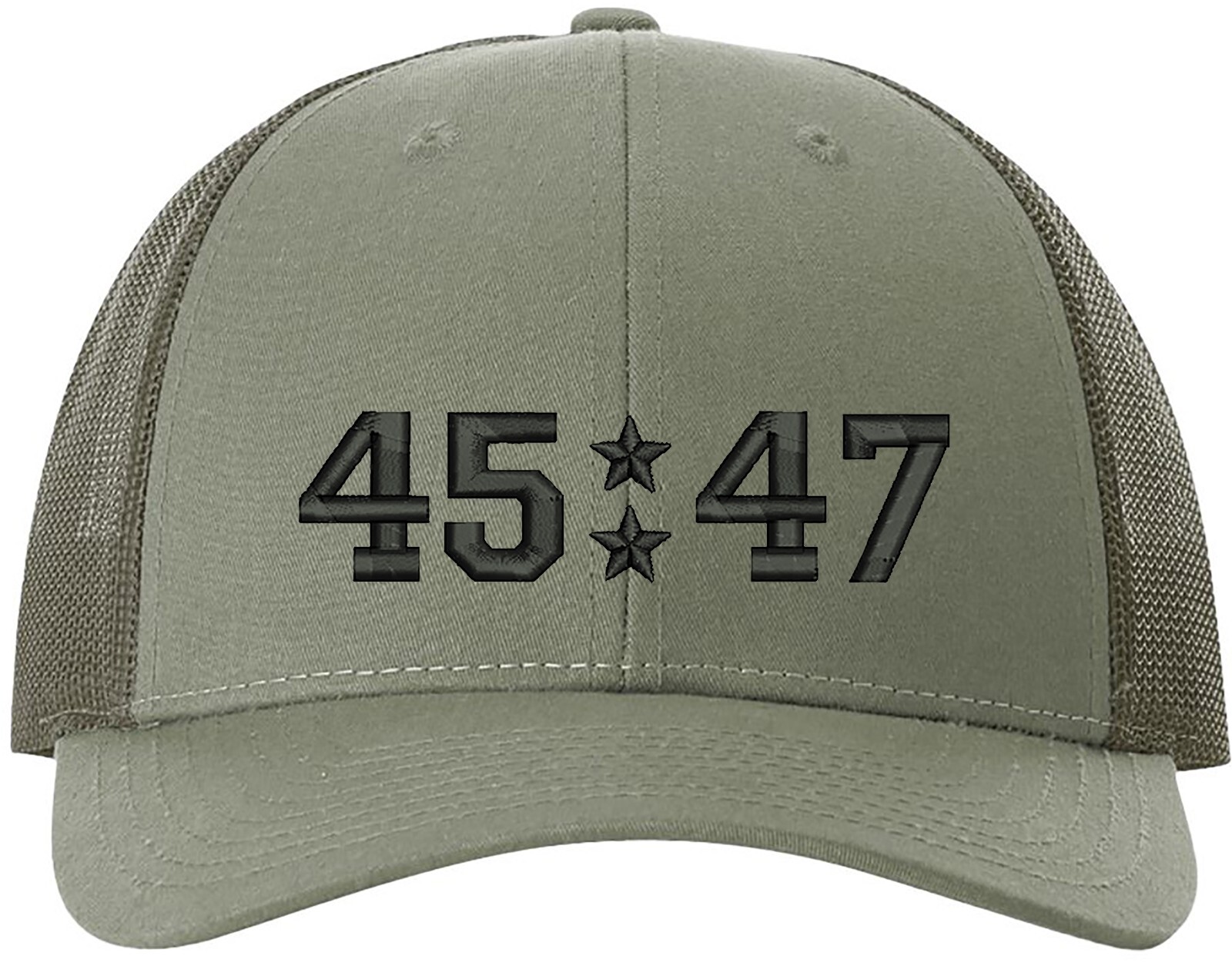Trump Only 45/47 Embroidered Richardson Brand One Size Fits Most Trucker Hat gallery