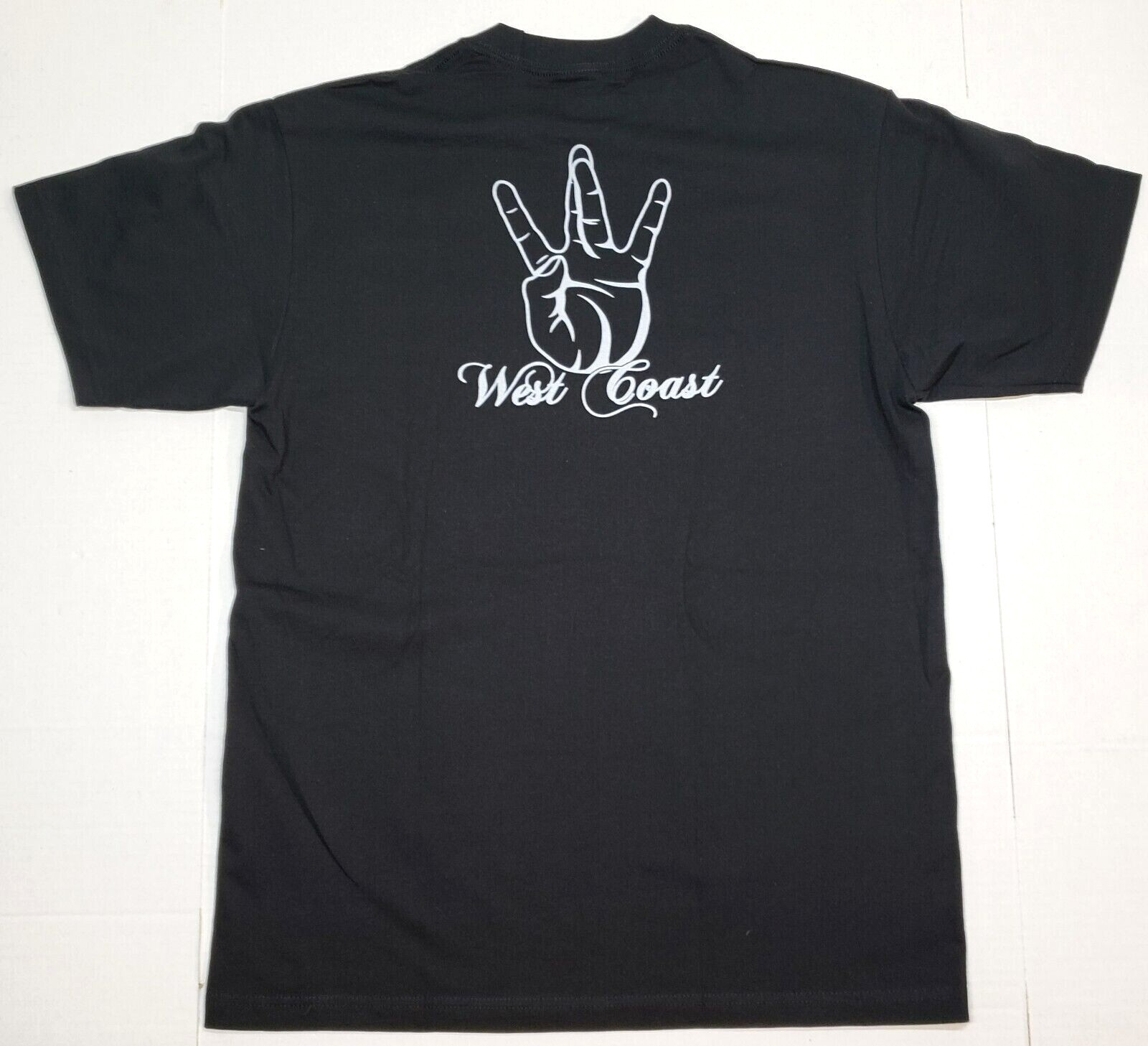 TUPAC SHAKUR T-shirt 2Pac Paisley Lowrider Urban Streetwear Men's Tee Black New gallery