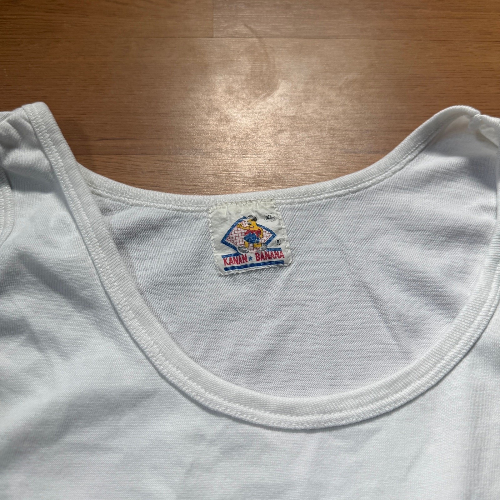 Vintage 90's Cozumel Mexico Scuba Club White Neon Fish Tank Top Shirt Sz Large gallery