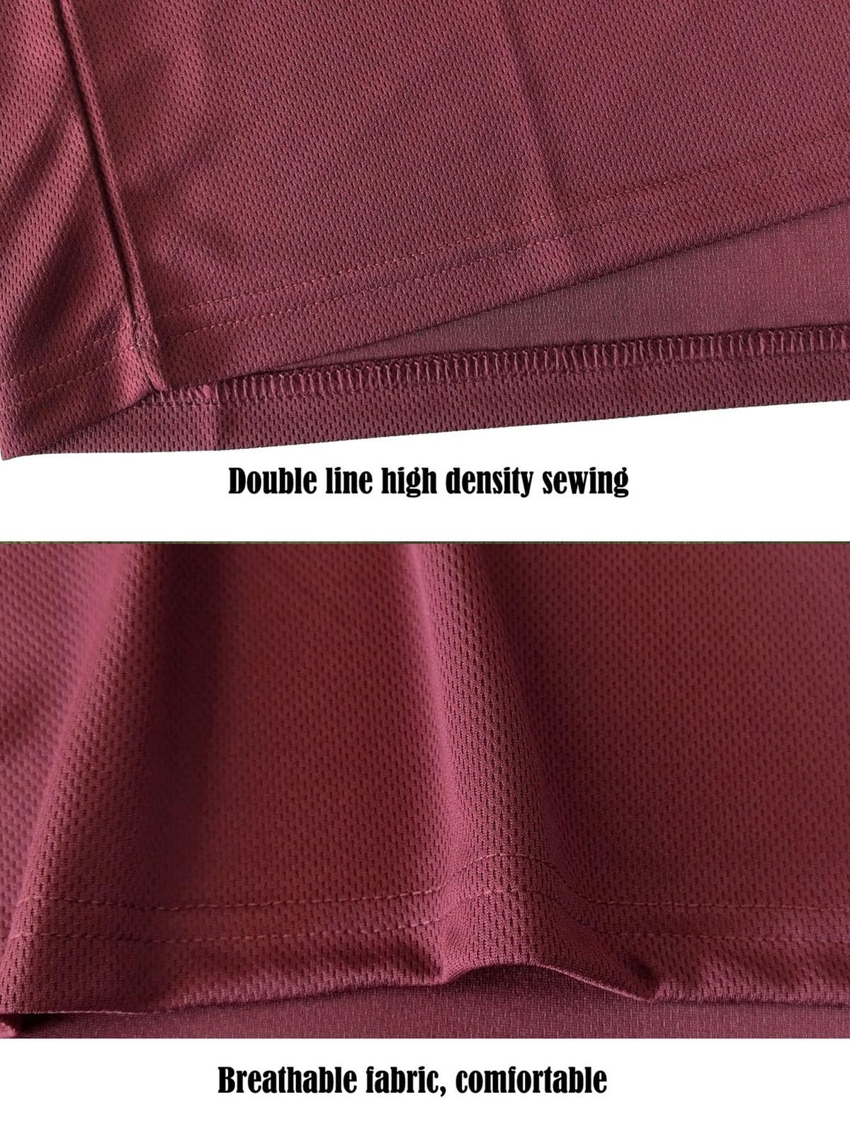 5 Pack Quick Dry Fit Men Long Sleeve T Shirts Sport Casual Construction Work ... gallery