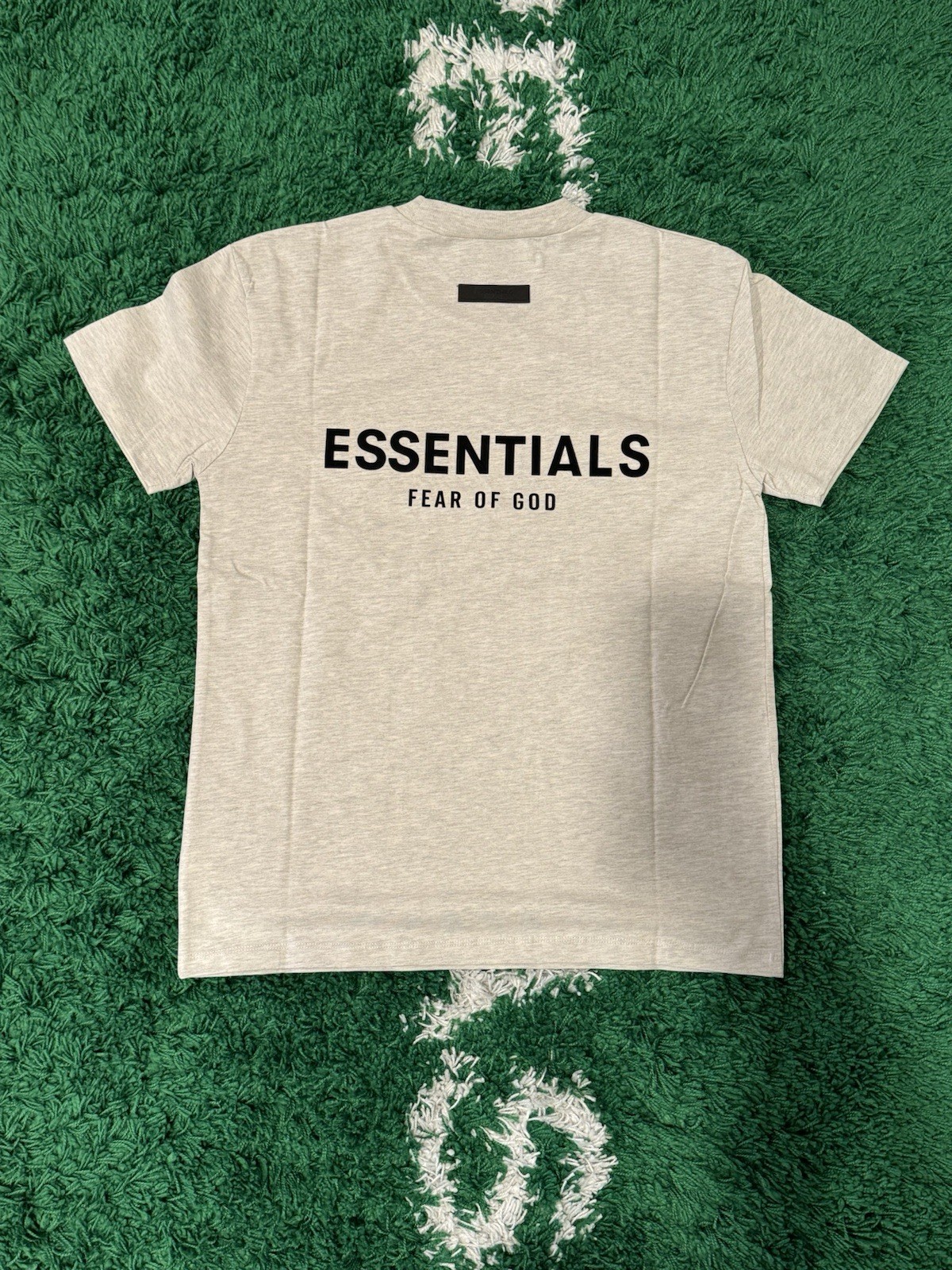 Fear Of God Essentials Light Oatmeal Tee size M gallery