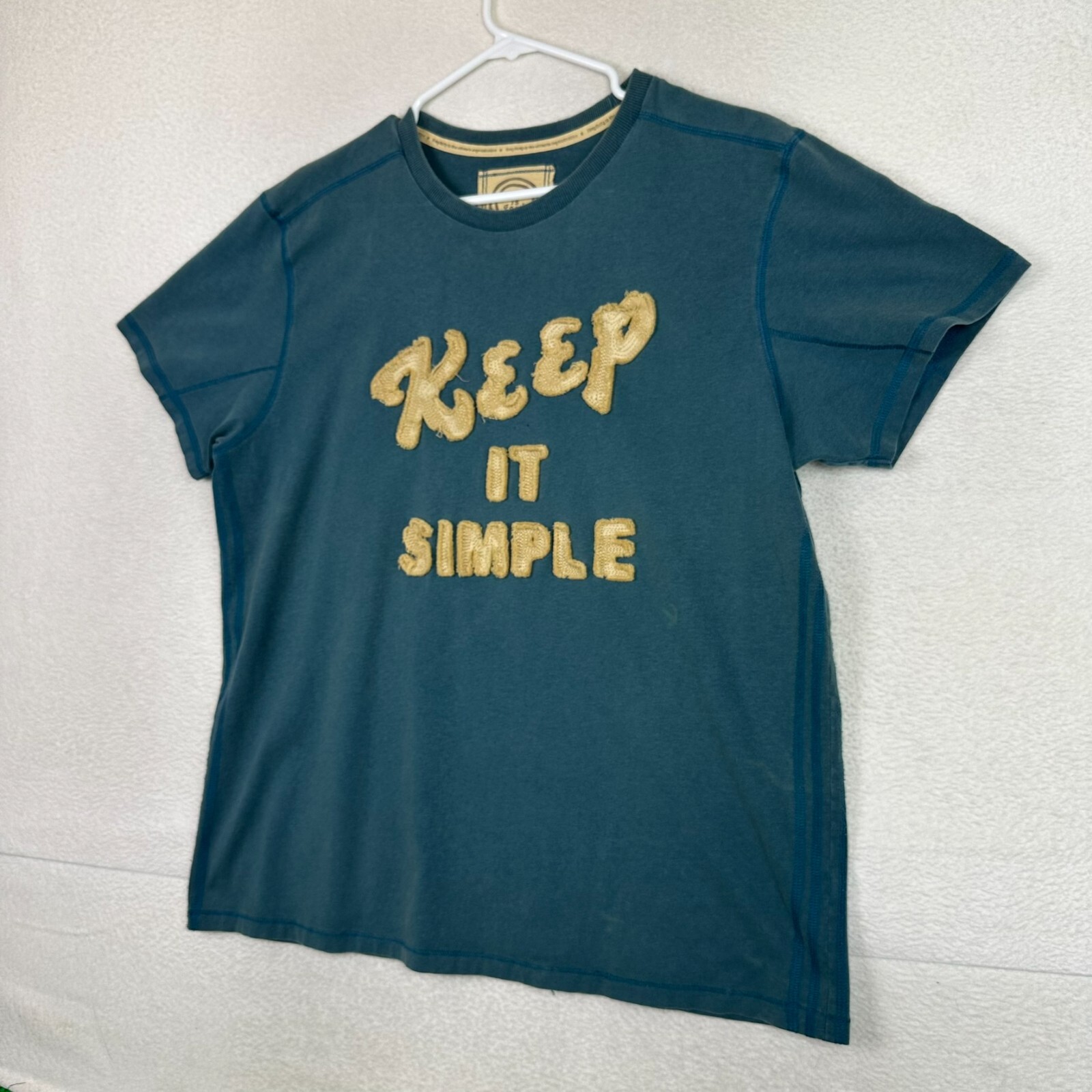 Life is Good T Shirt Adult Size Large Short Sleeve 'Keep it Simple' Semi-Fitted gallery