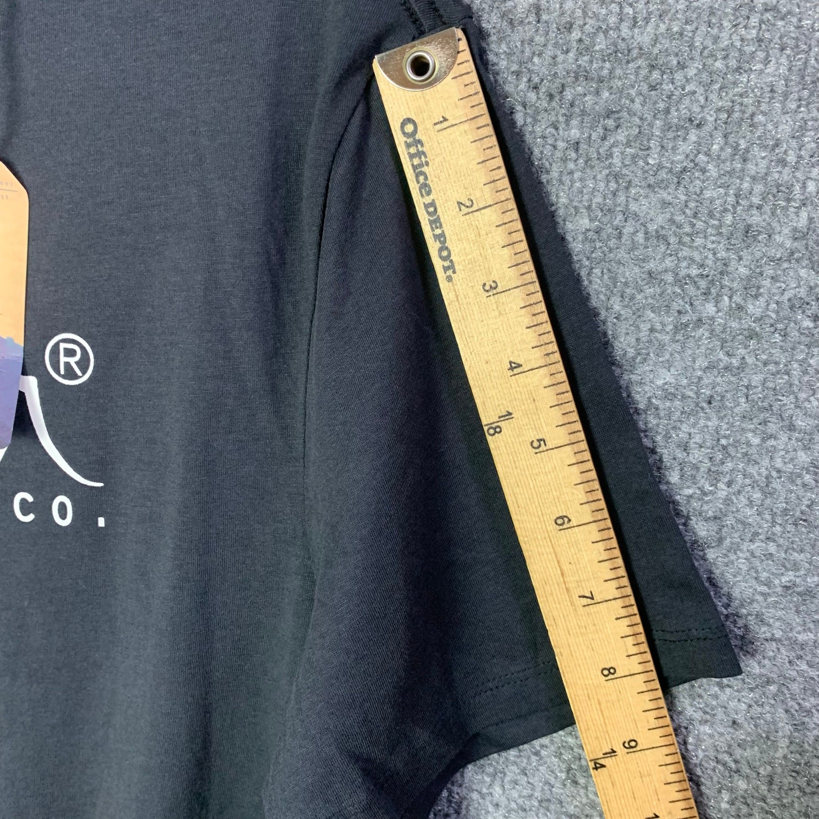NEW Silver Jeans Mens Black Brand Logo T Shirt Size M gallery