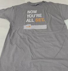 New Schluter Systems Large Charcoal Tee T-Shirt