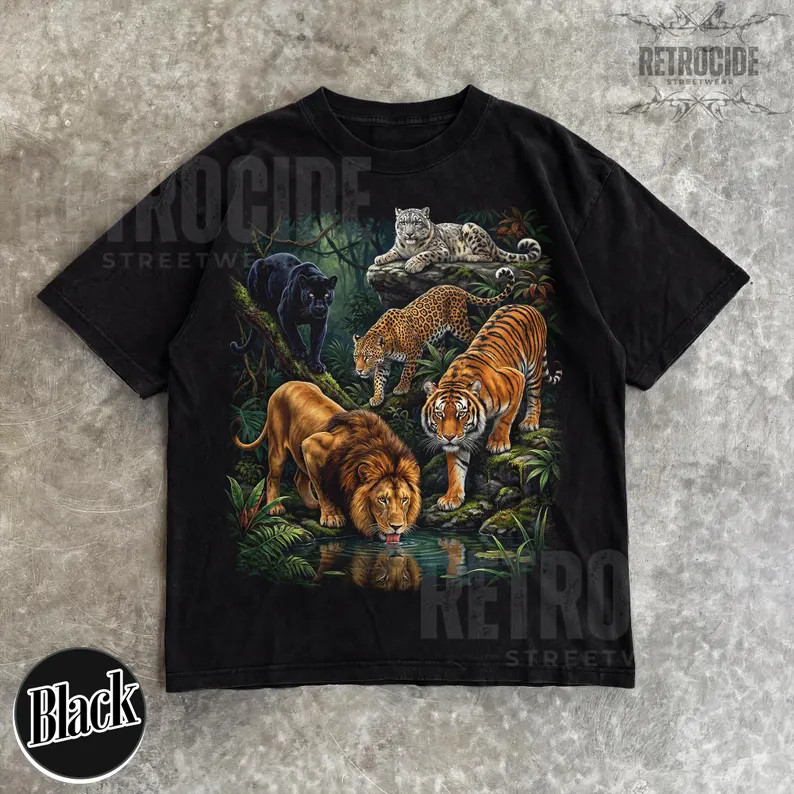 Vintage Amazonas Rainforest Animal Comfort Tee Shirt Soft Nature Wildlife Gift gallery