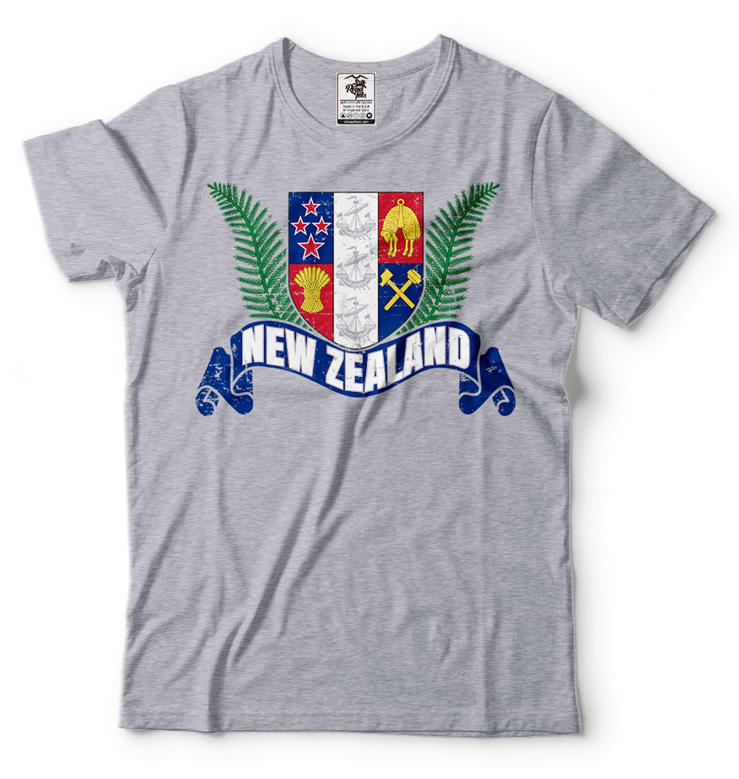 New Zealand Unisex Shirt New Zealand Country Flag Logo Shirt New Zealand Shirt gallery