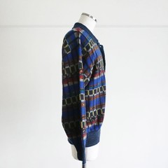 MISSONI SPORT Men Vintage Pullover Knit Polo Made In Italy L Size Luxury Elegant