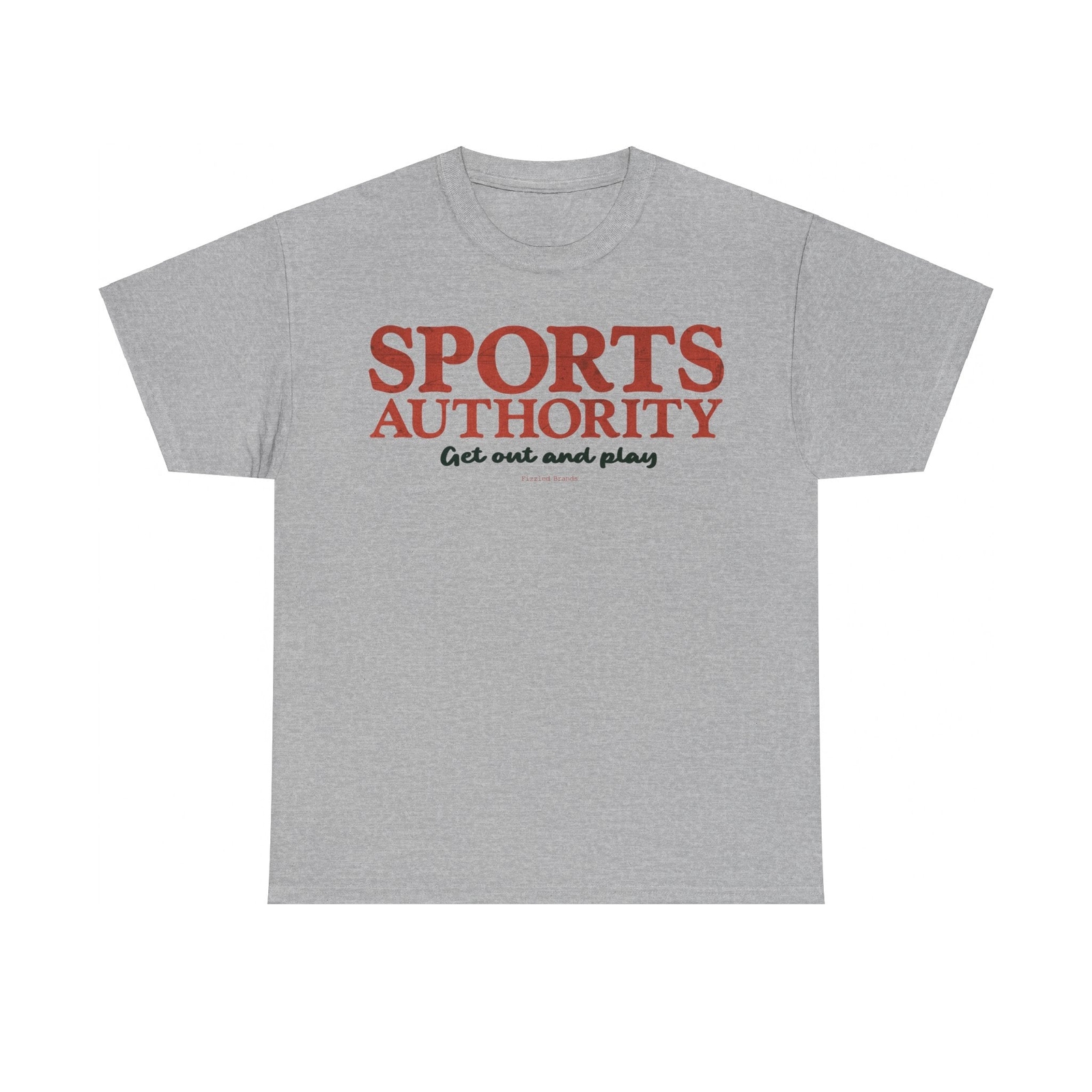 Sports Authority Retail Store Get Out and Play Retro Throwback Logo T-shirt gallery