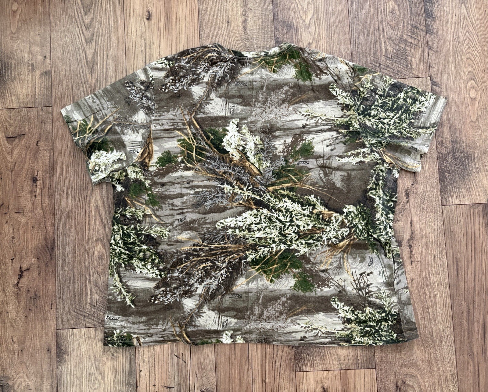 Mens RealTree Camo T-Shirt 3XL Cotton Short Sleeve Hunting Fishing gallery