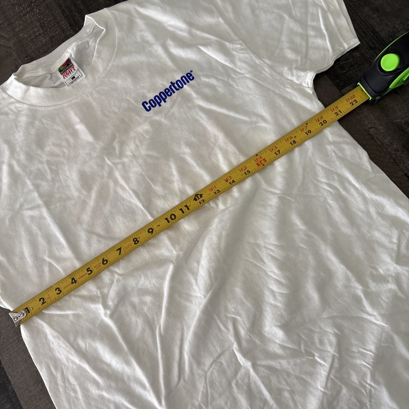 Coppertone Promo Graphic T-Shirt Large Cotton Back hit Fun in the sun gallery