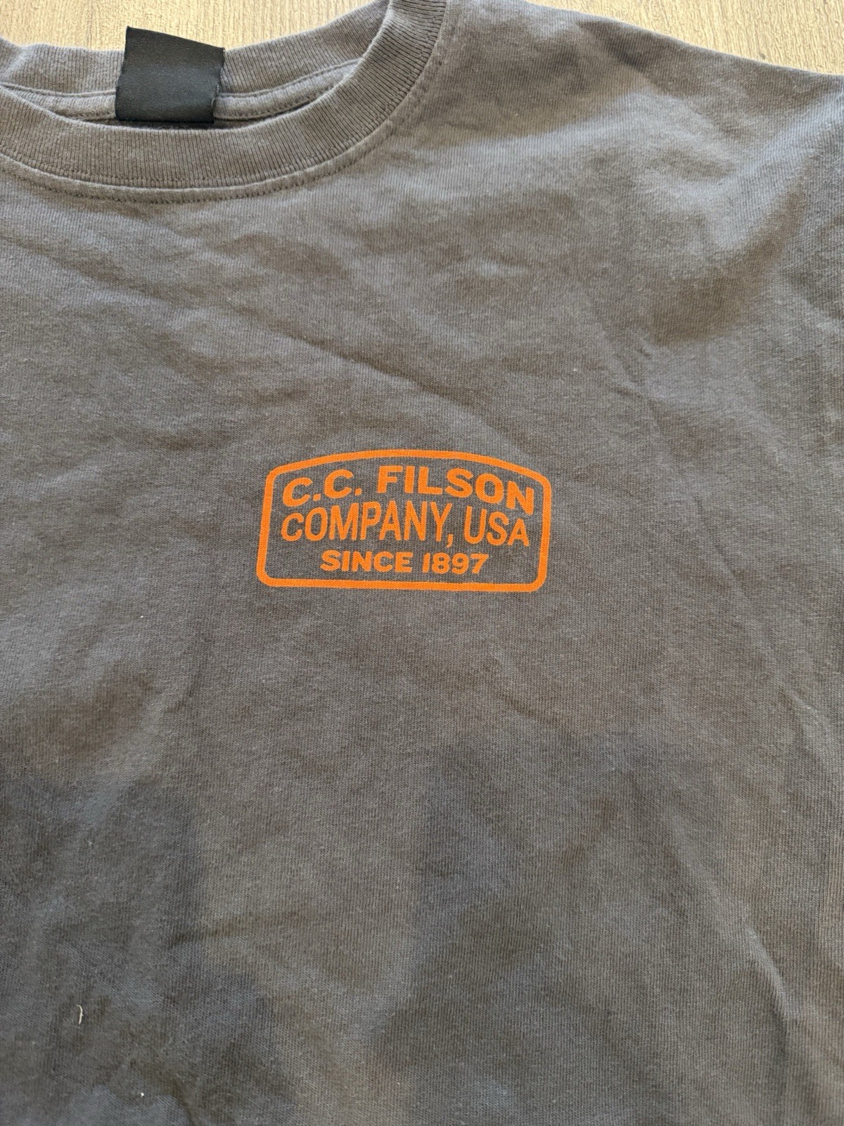 Lot of 3 Filson Graphic T Shirts Made In USA Size Large Vintage Style Cotton gallery