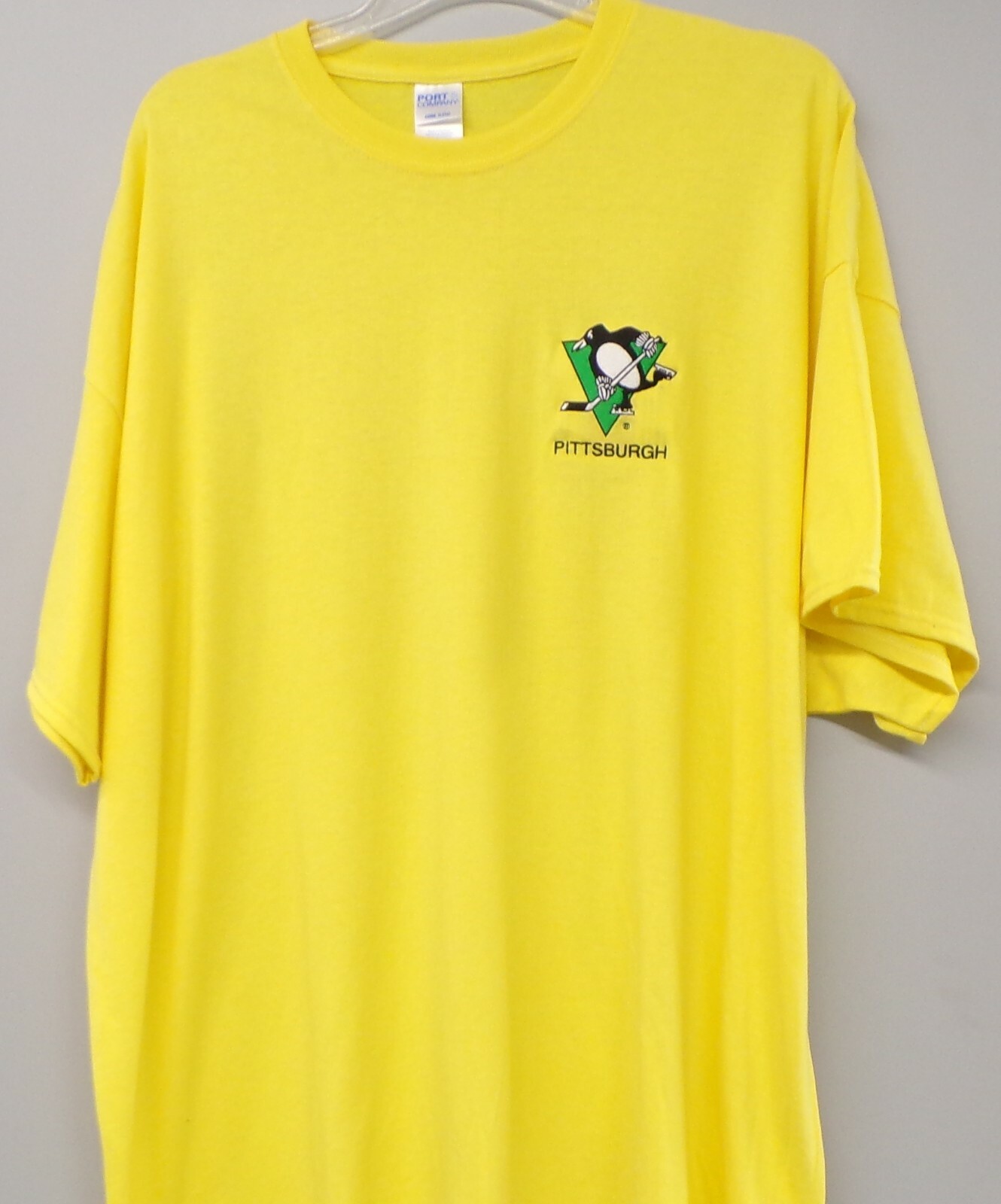 Pittsburgh Penguins Green Phase Embroidered T-Shirt S-6XL, LT-4XLT WBS New gallery