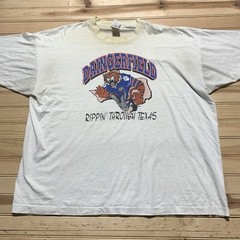 Vintage 90s Daingerfield Highschool Football Break Through Tiger Shirt Size 3XL
