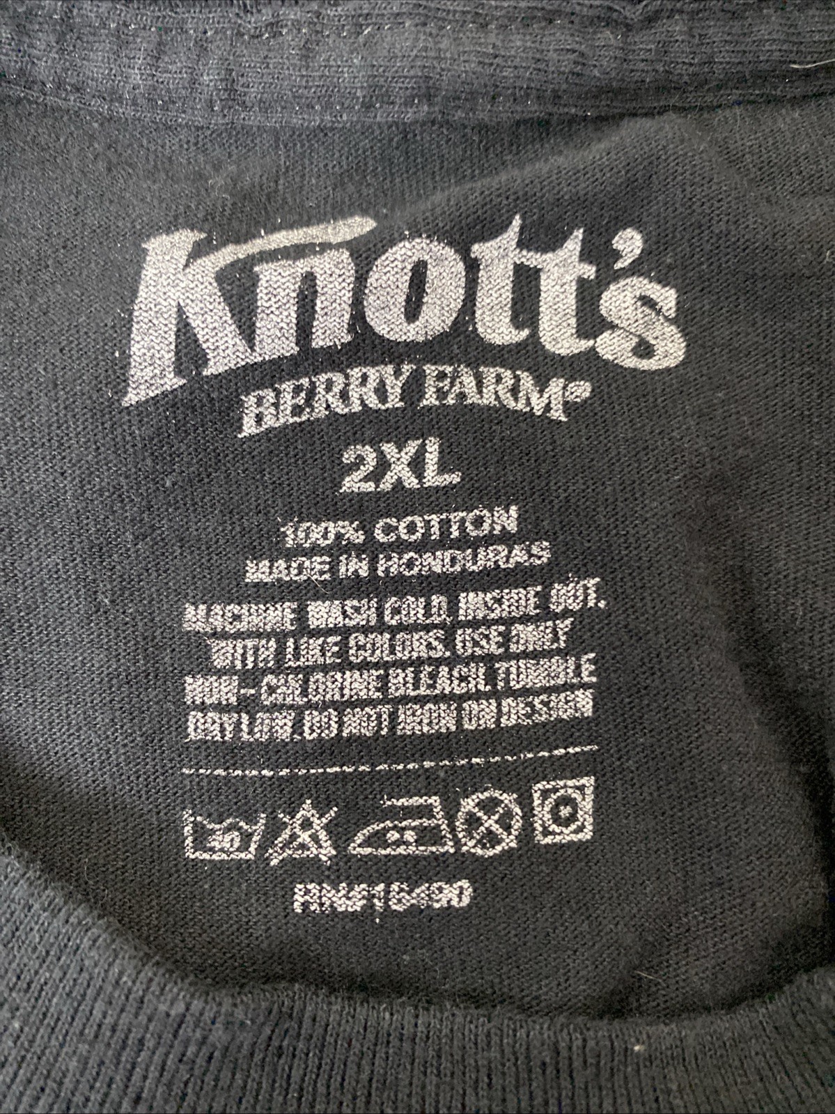 Knotts Scary Farm Oiginal Gargoyle Black T Shirt Men’s Size 2XL gallery