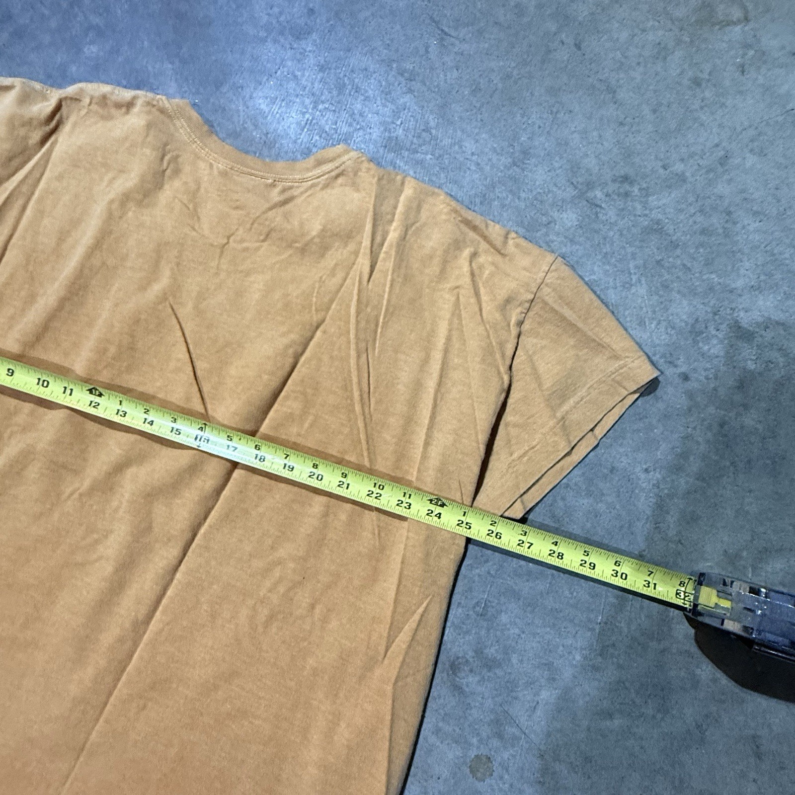 Vintage Orange Faded Cropped Choppers Tee Y2k XL Grunge Gothic Punk biker skate gallery