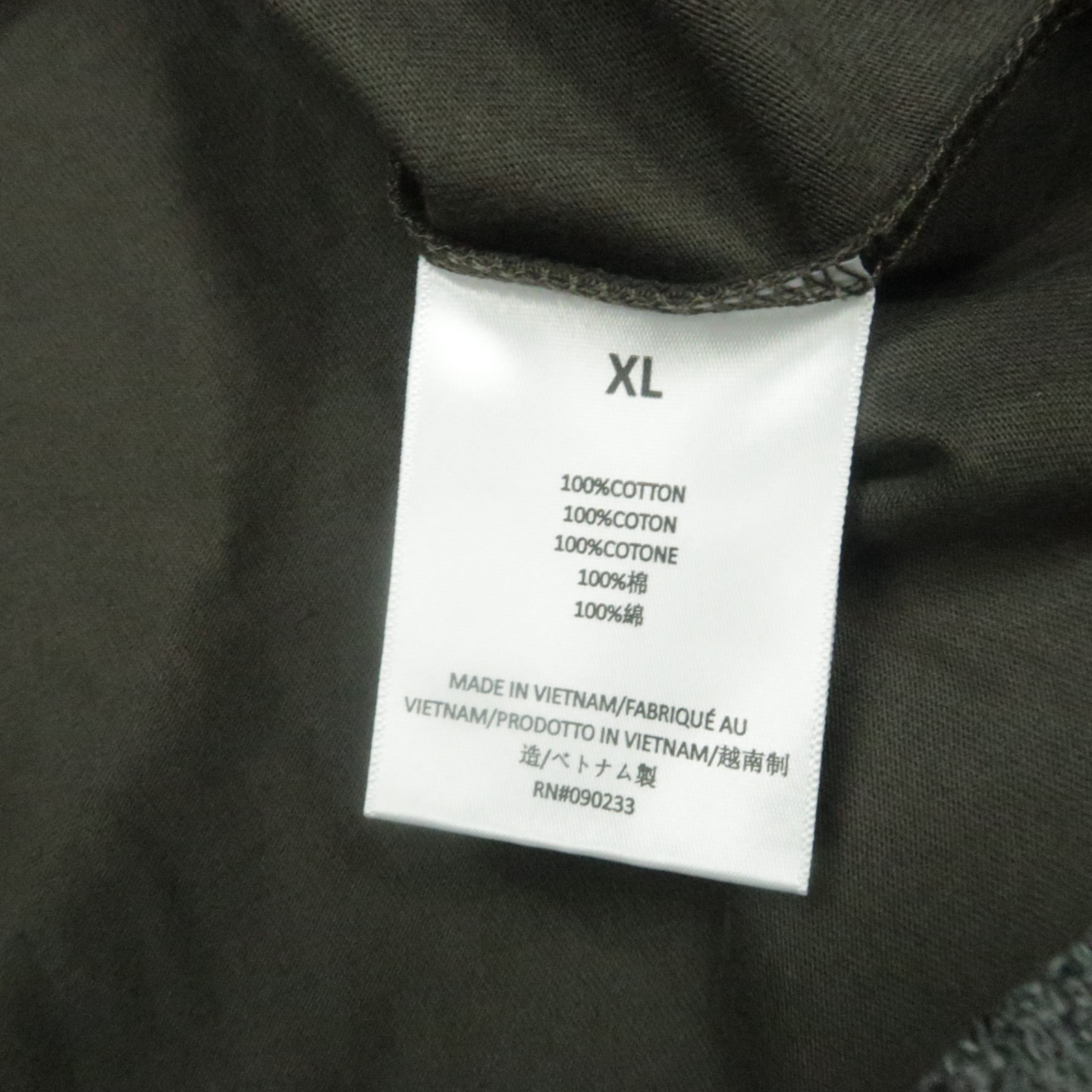 Fear Of God Shirt Men Extra Large Green Long Sleeve Tee FOG Essentials Oversized gallery