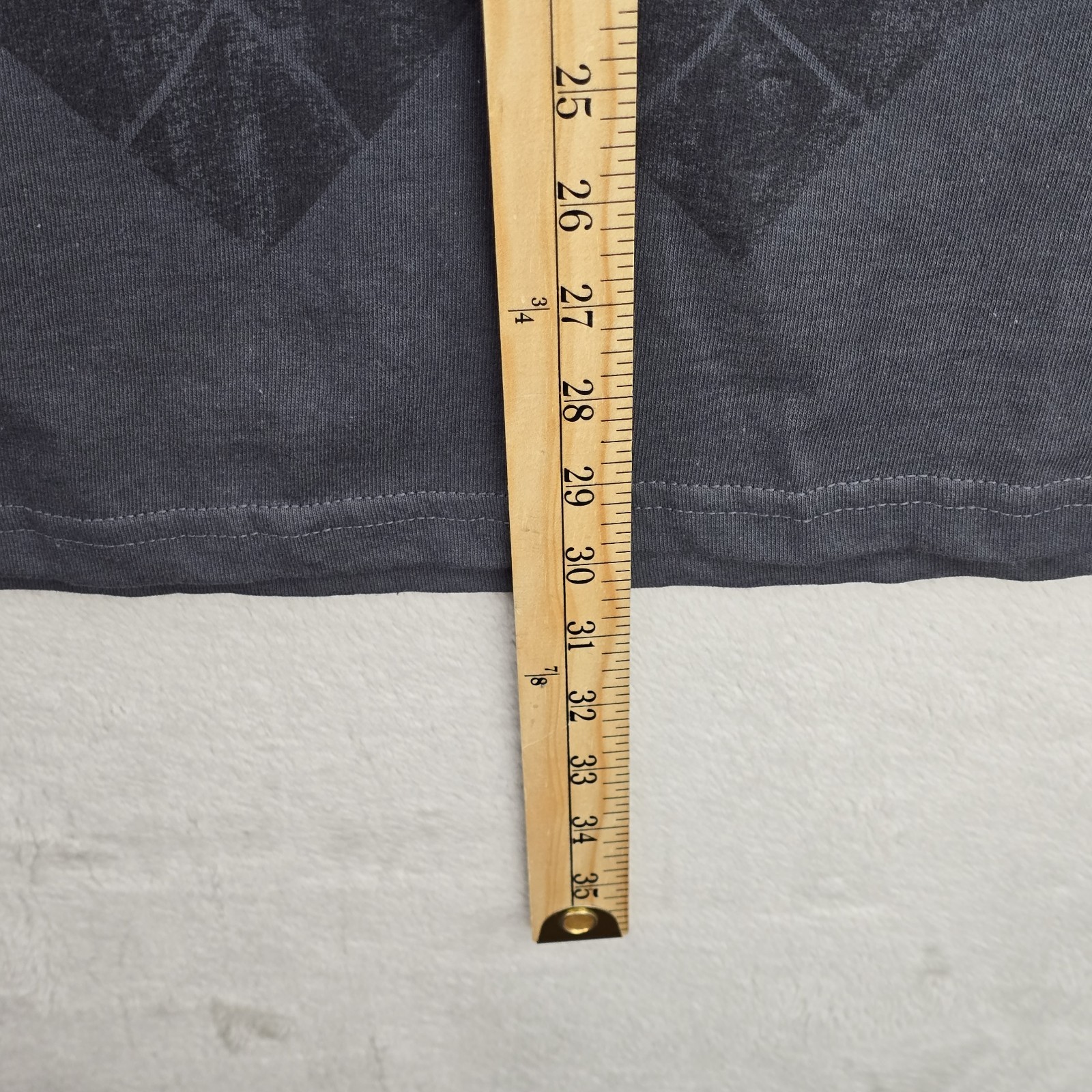 Vtg Y2K Hybrid Tee Shirt XL Stars Argyle Pinkman Grunge Goth Punk Skater MMA gallery