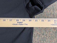 BYLT Drop Cut Dual Layer Lux Shirt Men’s Large Long Sleeve Navy Blue Stretch