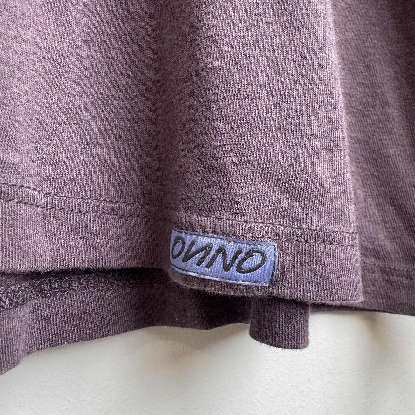 Onno Organic Cotton Shirt Mens XXL Purple Bamboo Blend Eco Friendly Basic NWT gallery