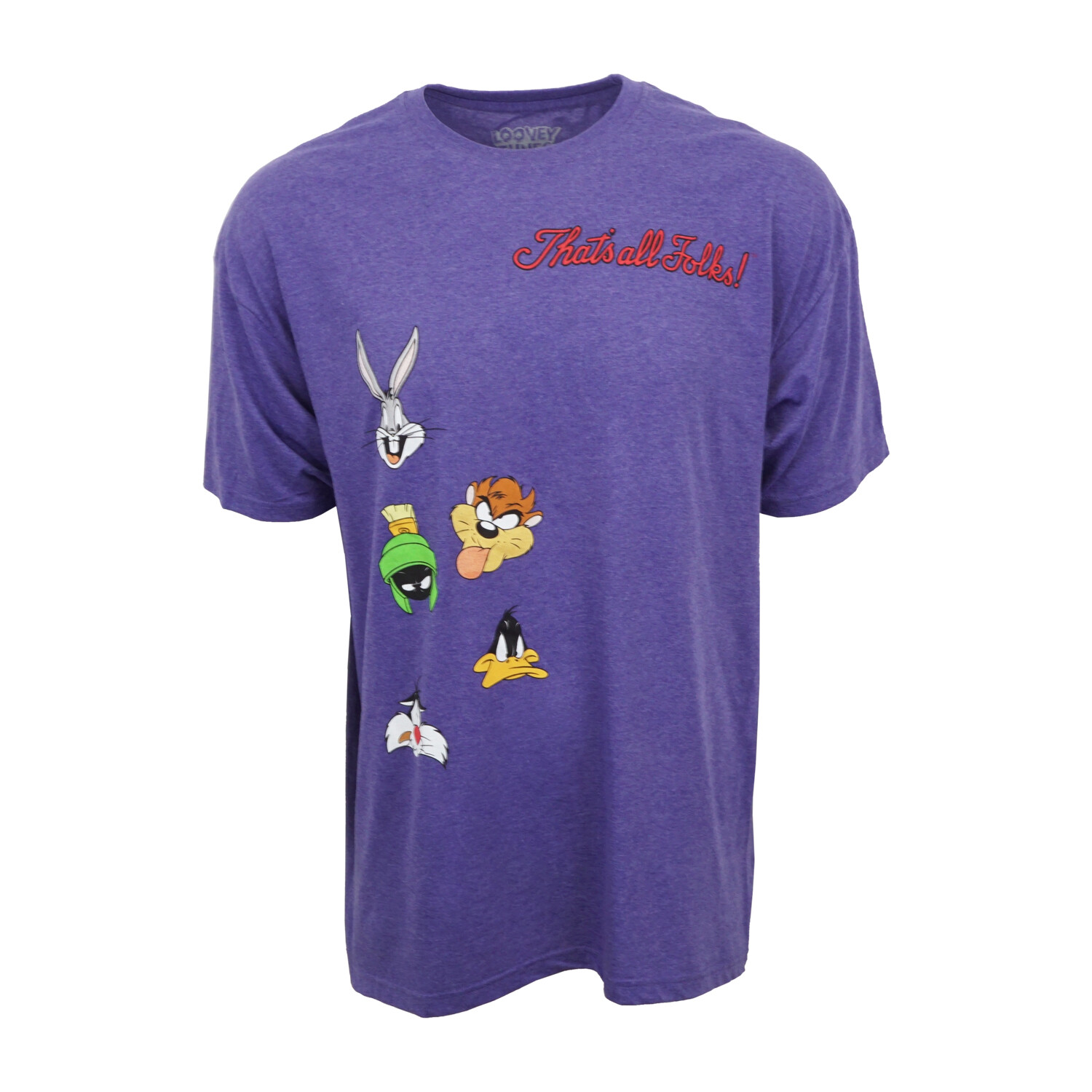 LOONEY TOONS THATS ALL FOLKS T SHIRT OFFICIAL ITEM