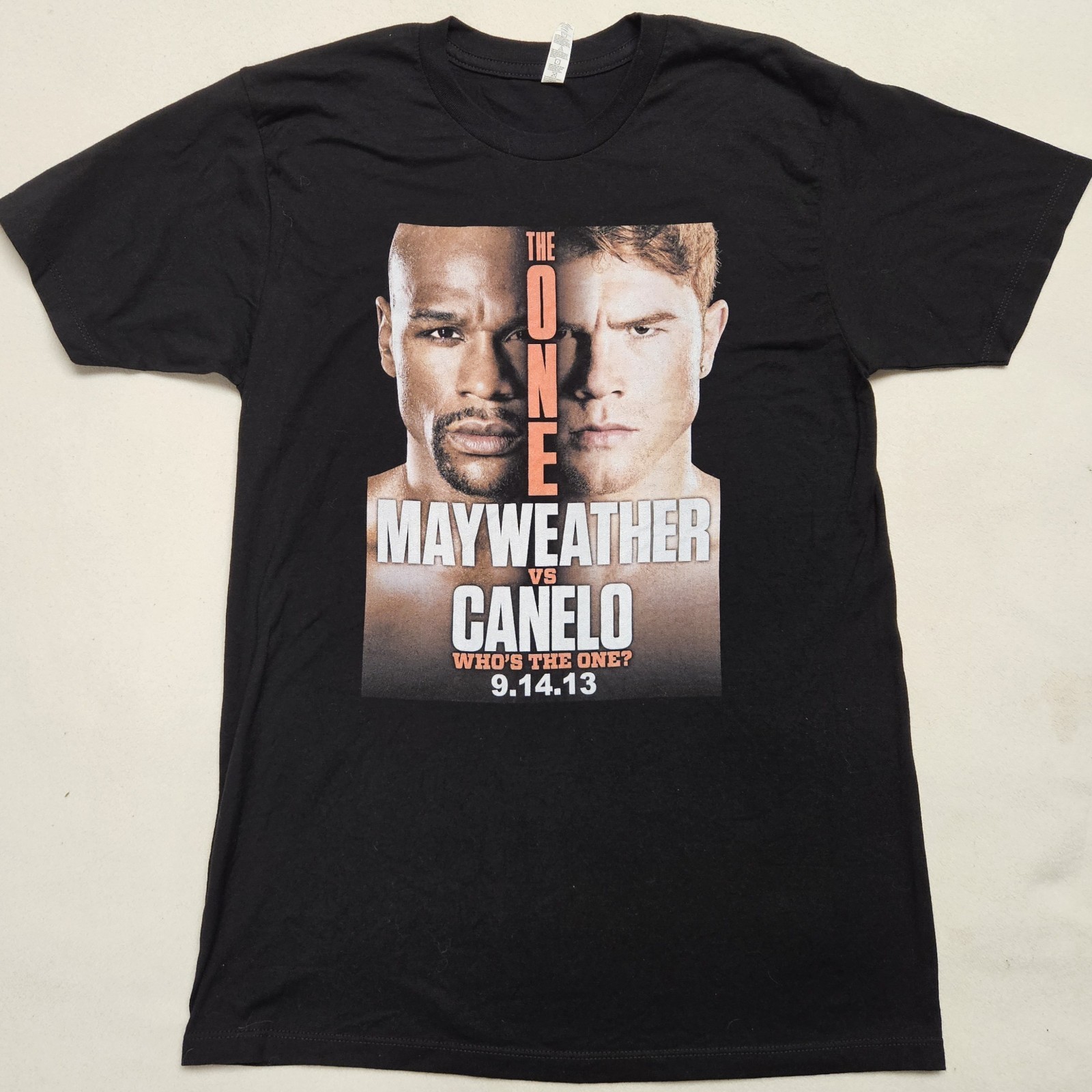Floyd Mayweather Vs Canelo Alvarez Size M T-Shirt The One 9-14-13 Boxing Graphic gallery