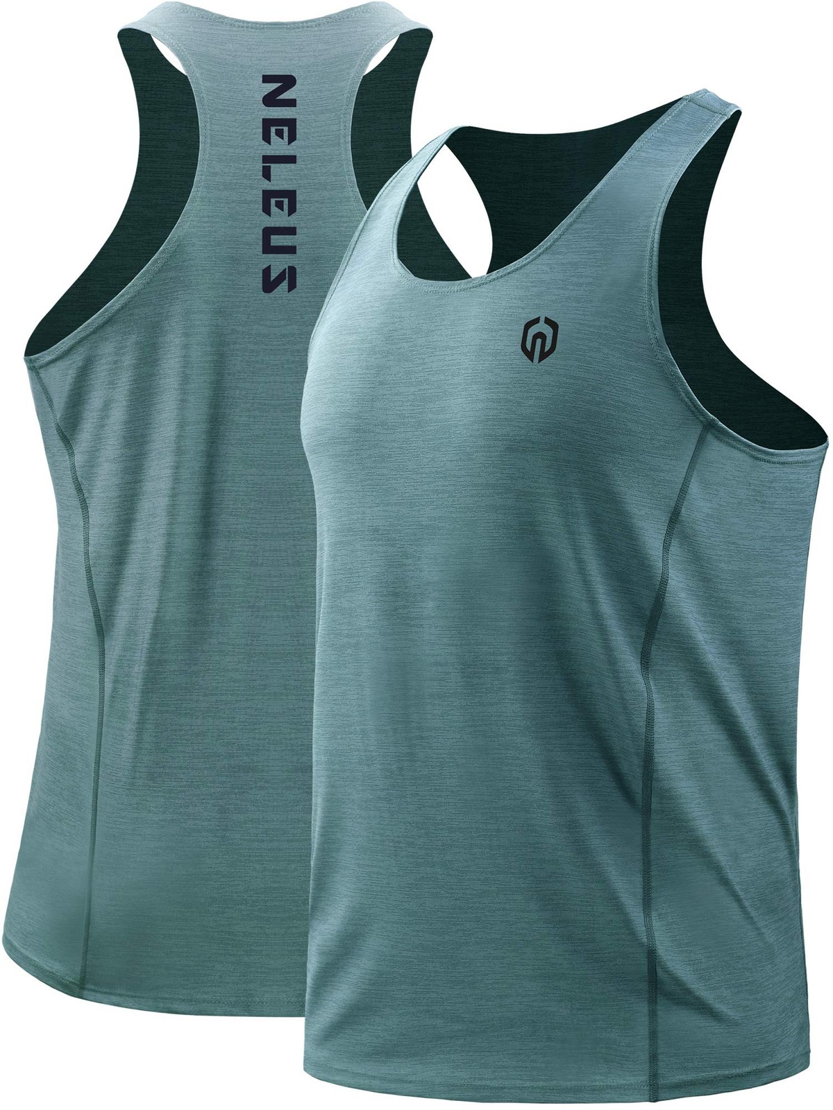NELEUS Men's 3 Pack Running Tank Tops Dry Fit Muscle Athletic Workout Shirts,... gallery