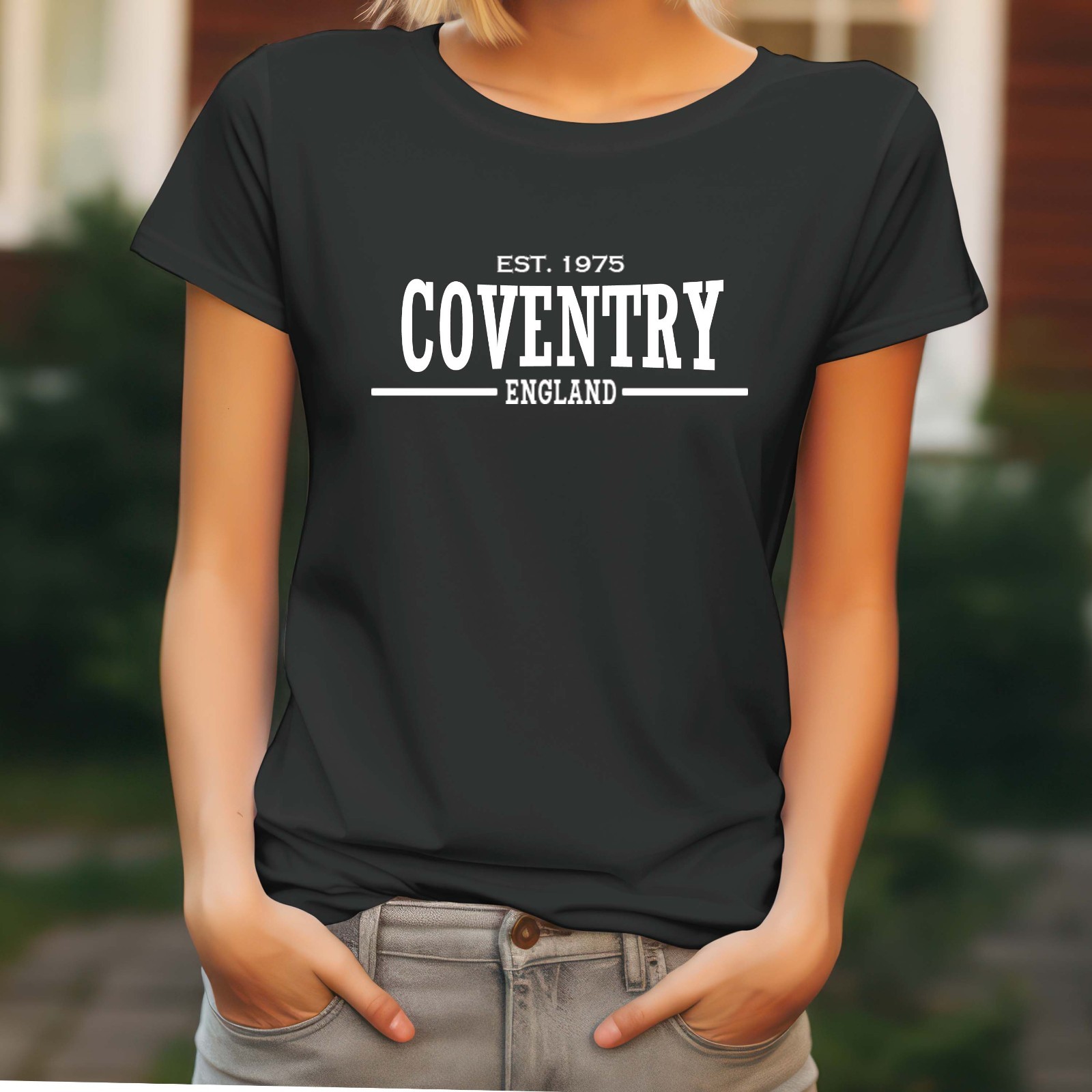 Mens 50th Birthday T Shirt City Of Birth COVENTRY any Place Year 30th 60th 40th gallery