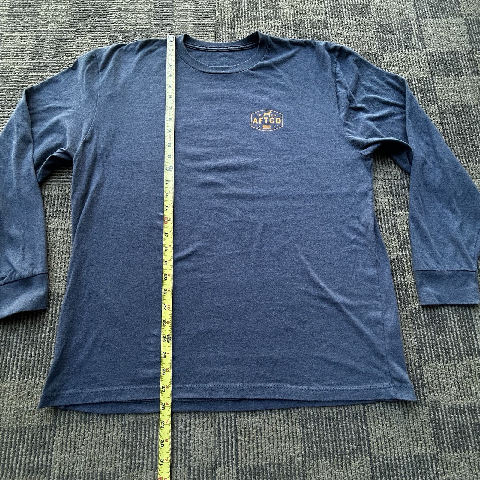 Aftco Best Friend Blue long sleeve T-shirt Mens Size XL gallery