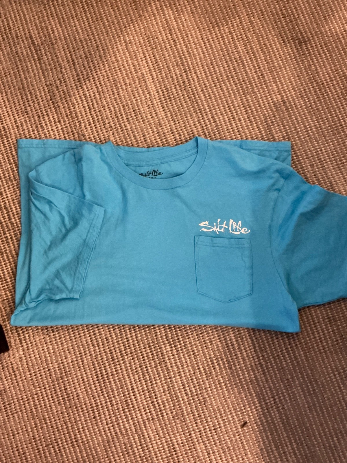 SaltLife Mens TShirt Sky Blue XL gallery
