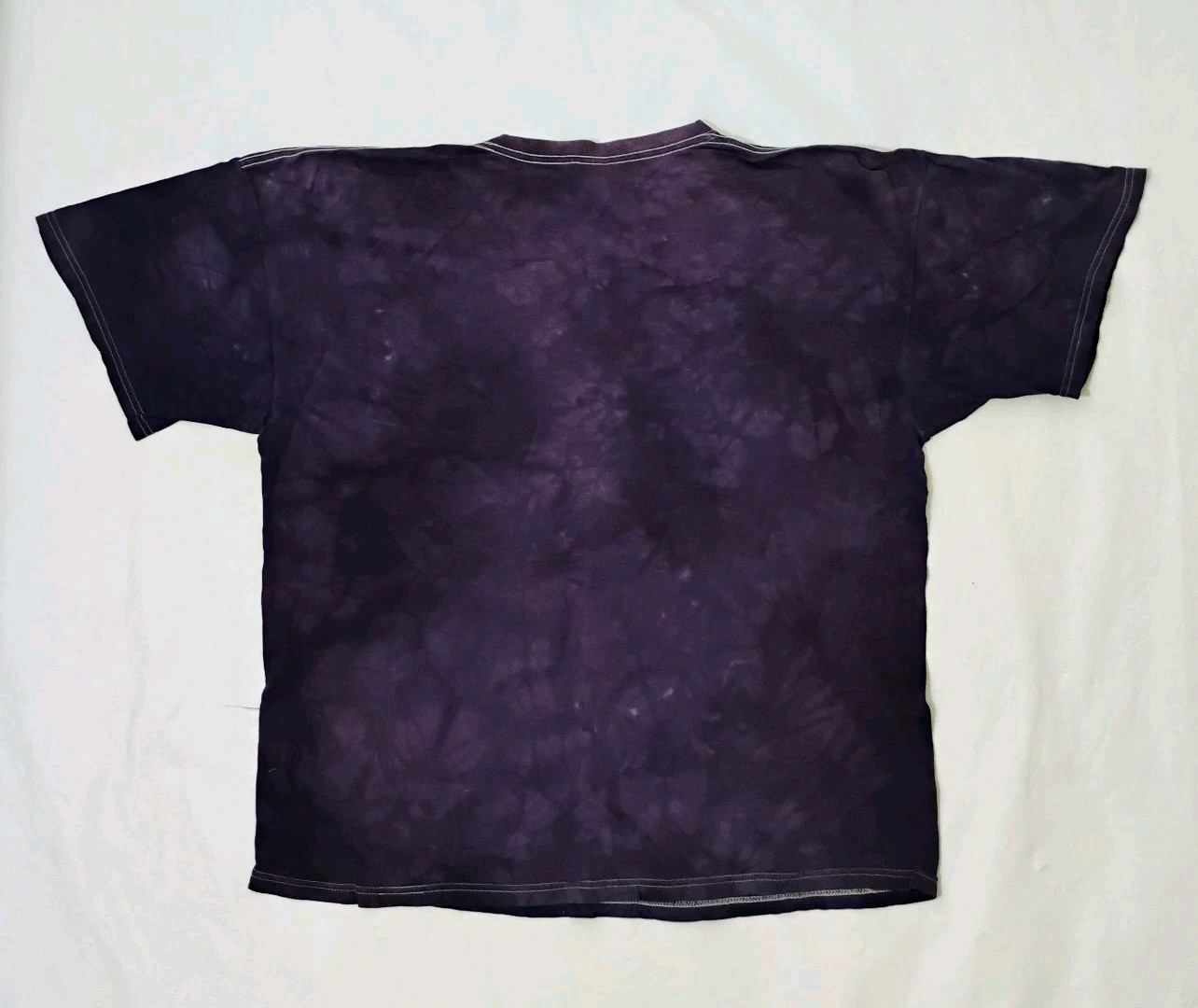 The Mountain White Horse American Flag Print Purple Shirt Size XL gallery