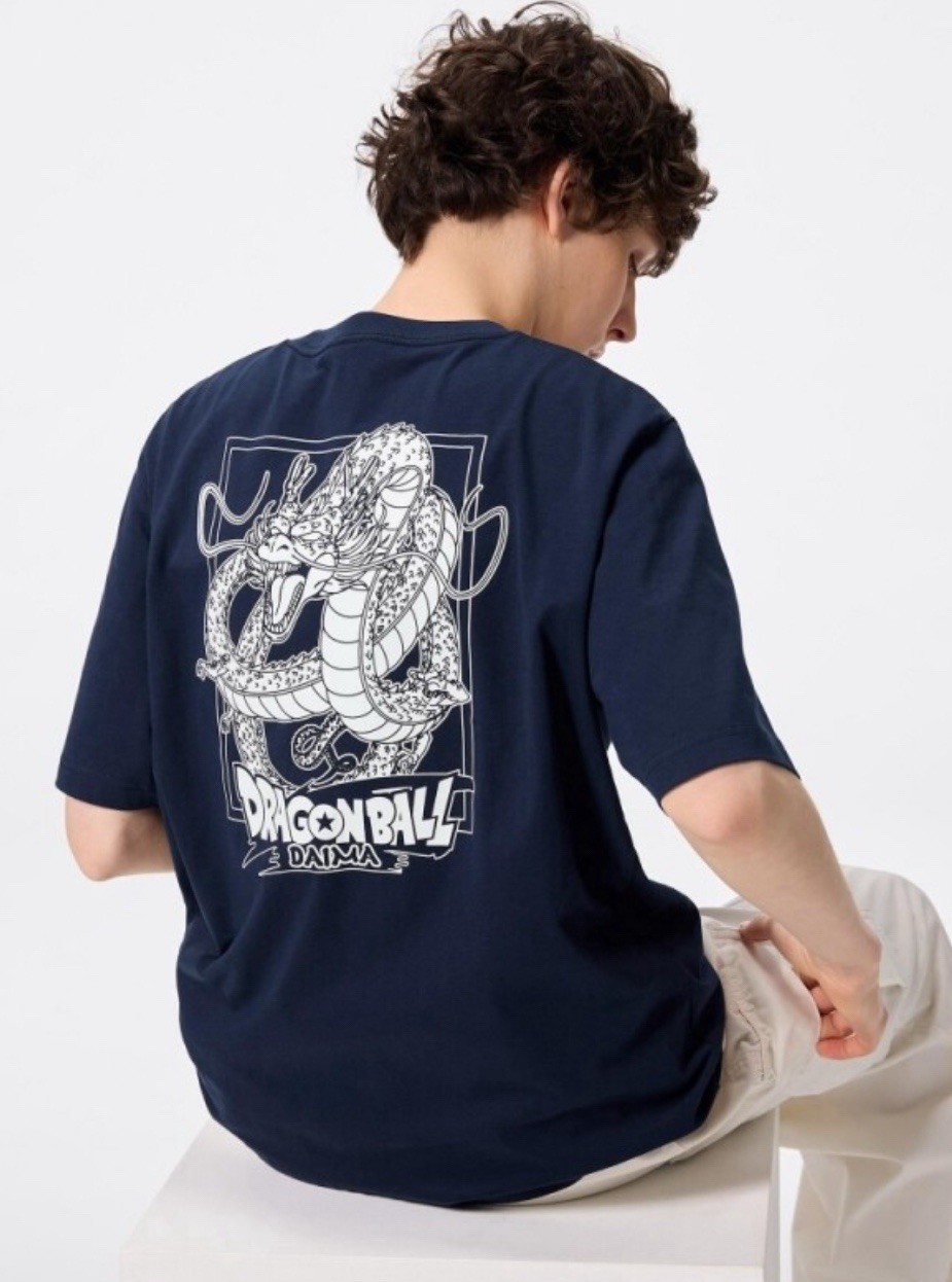 Dragon Ball Daima GU Men’s XL T-Shirt Navy Shenron Graphic Anime Tee New gallery